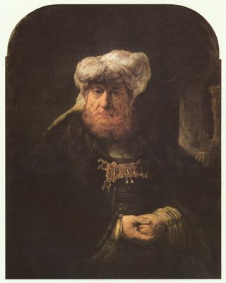 Rembrandt Harmensz. van Rijn: Der ausstzige Knig Uzziah