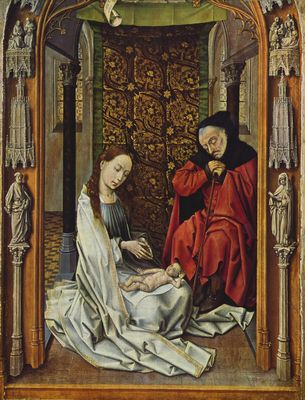 Rogier van der Weyden: Geburt Christi