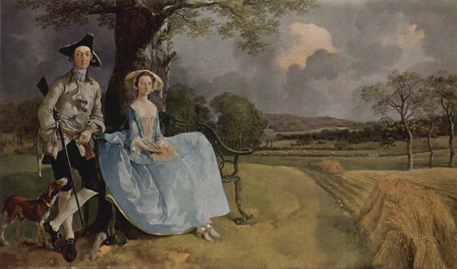 Thomas Gainsborough: Portrt von Mr. und Mrs. Andrews