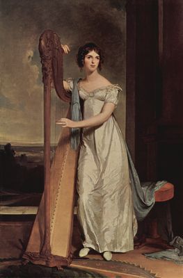 Thomas Sully: Porträt der Eliza Ridgely (Die Dame mit der Harfe)