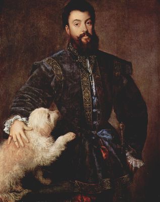 Tizian: Portrt des Frederico II. Gonzaga