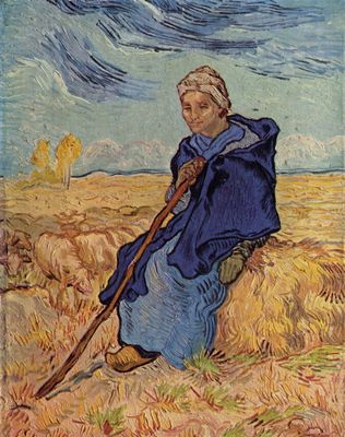 Vincent Willem van Gogh: Die Hirtin