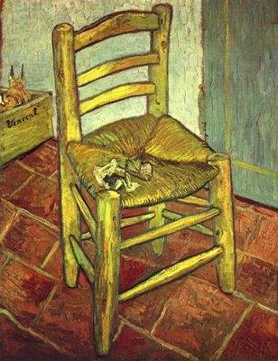 Vincent Willem van Gogh: Vincents Stuhl mit Pfeife