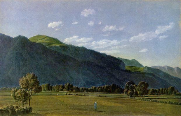 Wilhelm Alexander Wolfgang von Kobell: Blick in das Tal von Kreuth