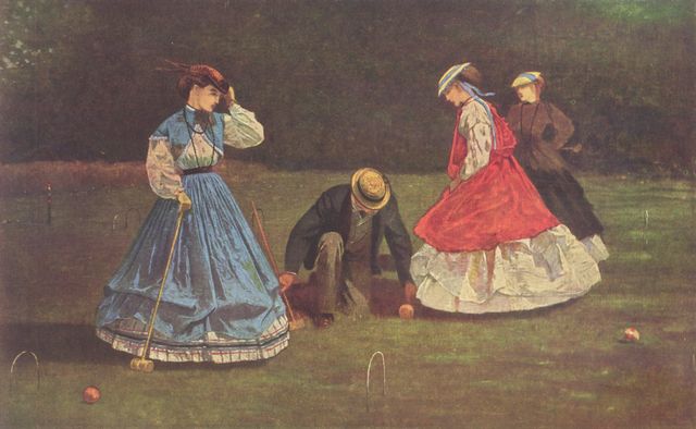 Winslow Homer: Croquetspiel