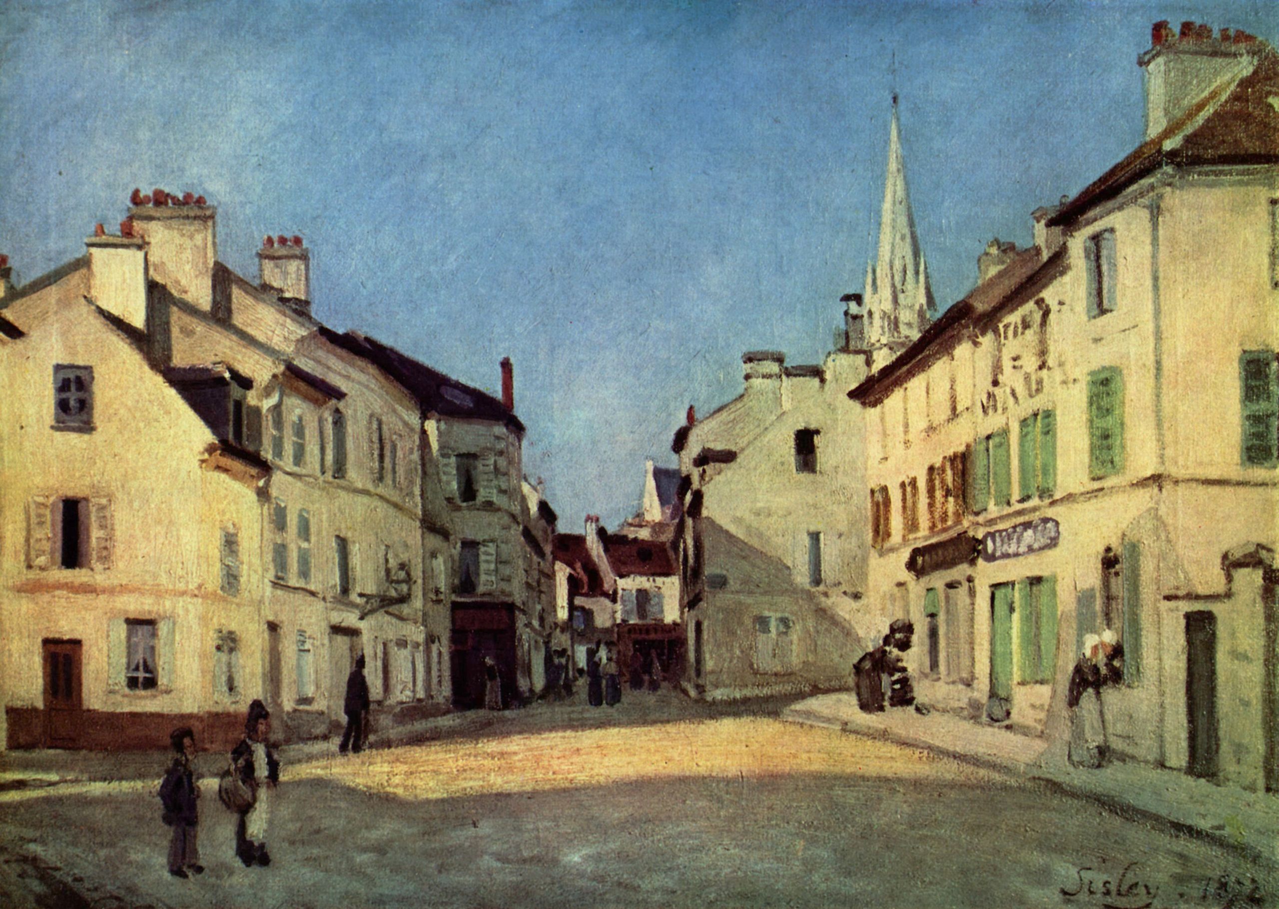 Alfred Sisley: Platz in Argenteuil