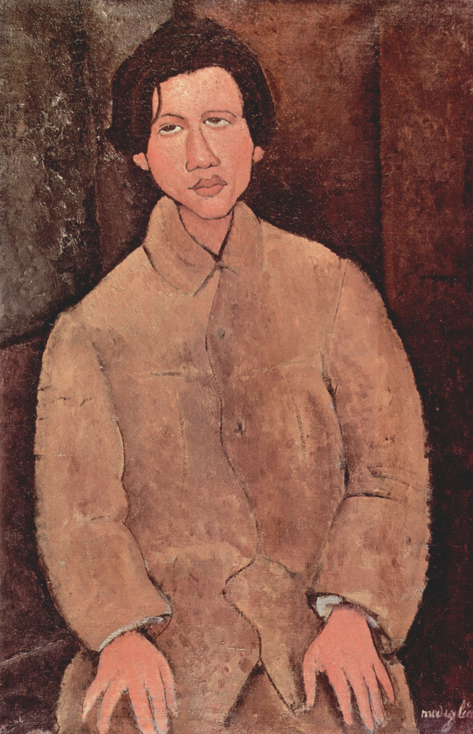 Amadeo Modigliani: Portrt des Chaiim Soutine