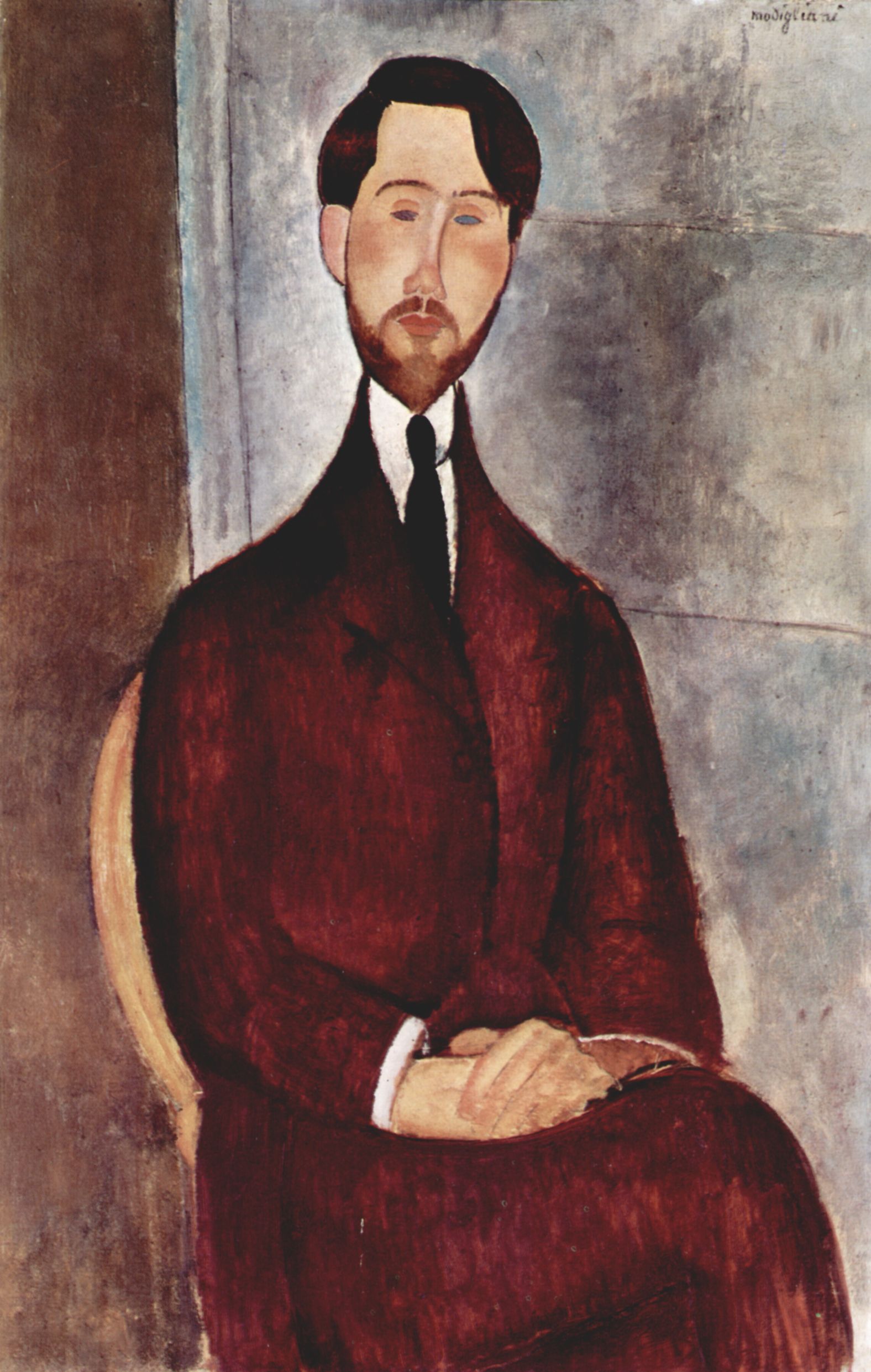 Amadeo Modigliani: Portrt des Lopold Zborowski