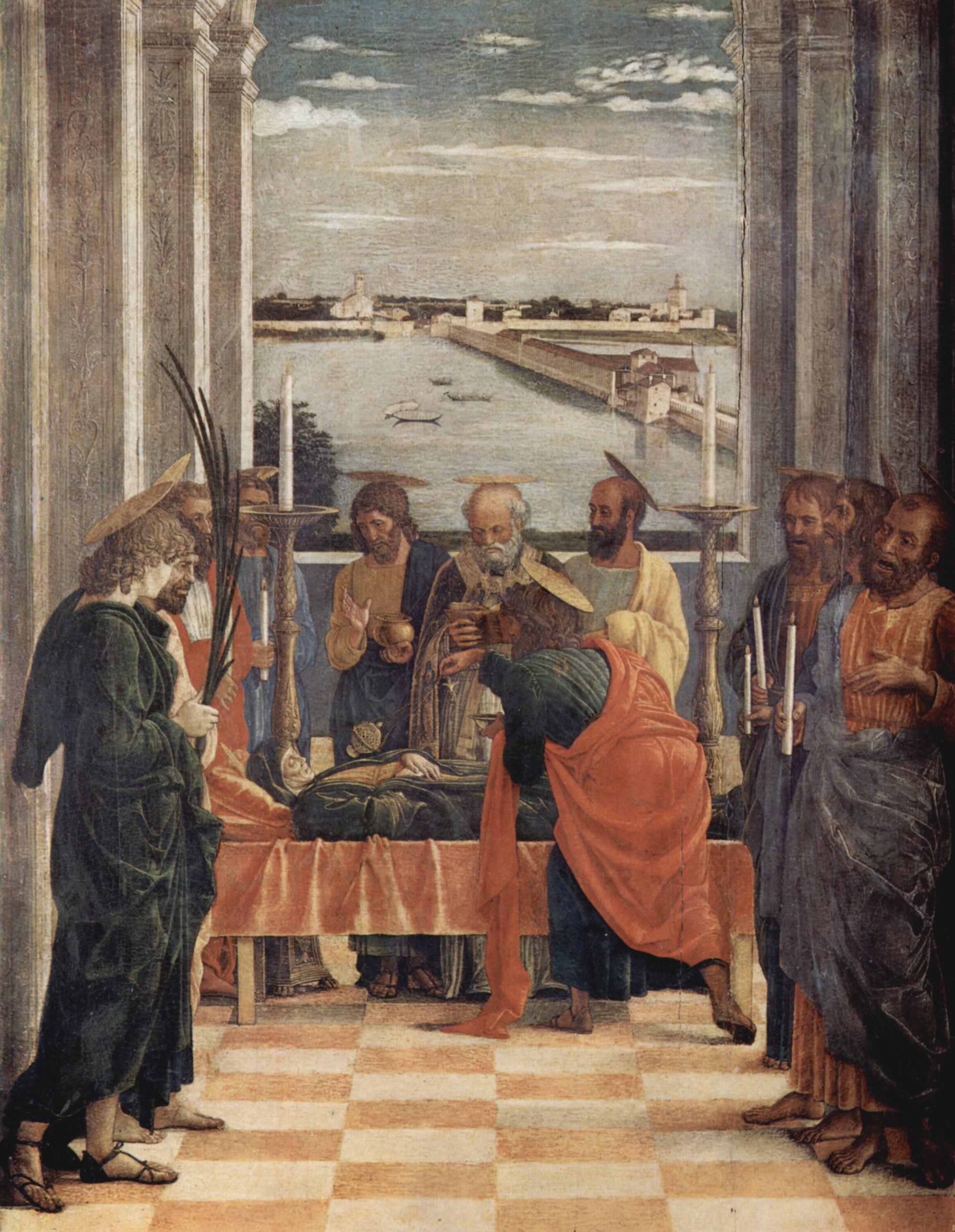 Andrea Mantegna: Der Tod Mari, Fragment