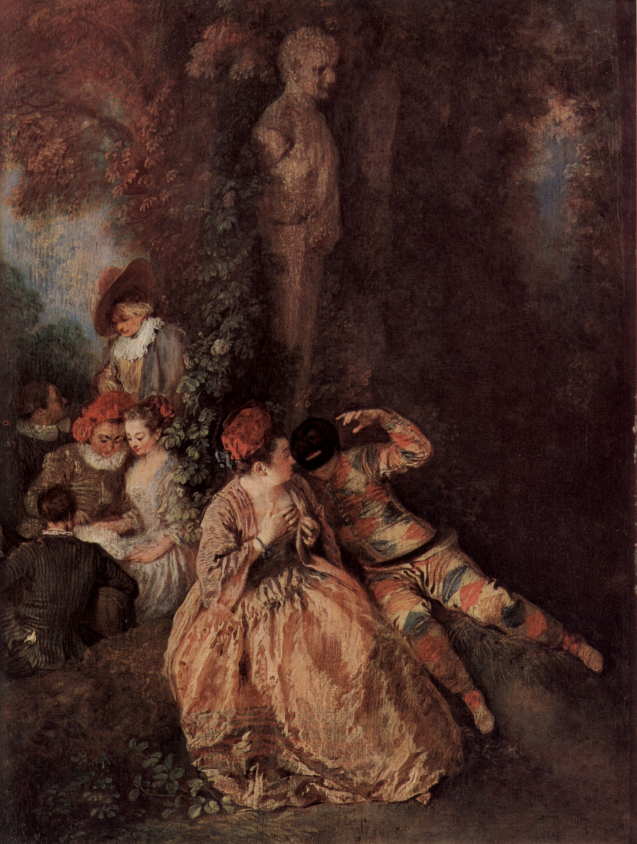 Antoine Watteau: Der galante Harlekin