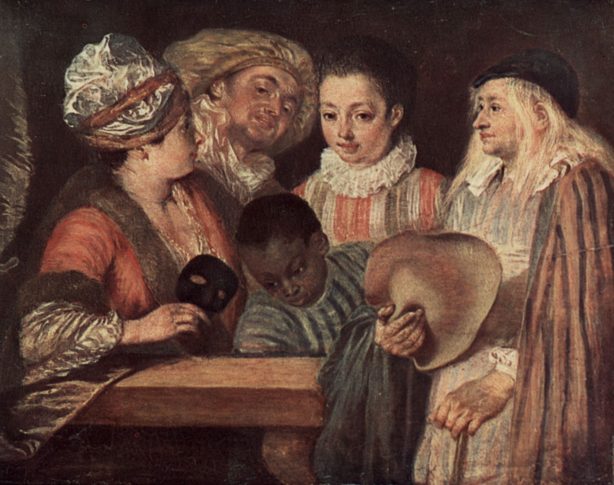 Antoine Watteau: Maskerade (Die Rckkehr vom Ball)