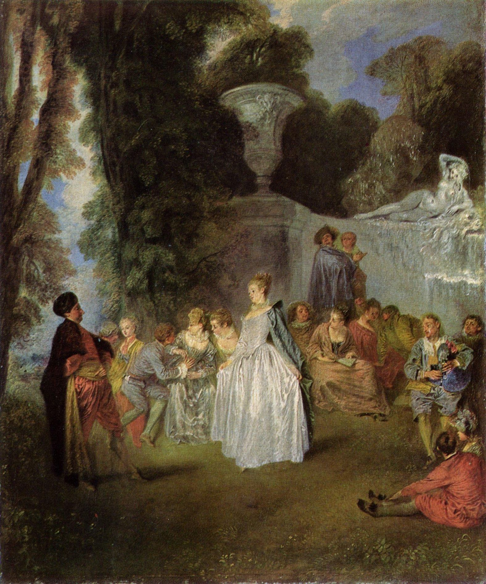 Antoine Watteau: Venezianische Feste (Ftes vnitiennes)
