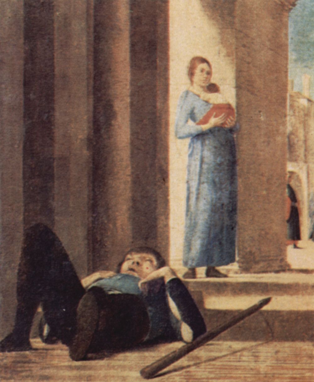 Antonello da Messina: Hl. Sebastian, Detail