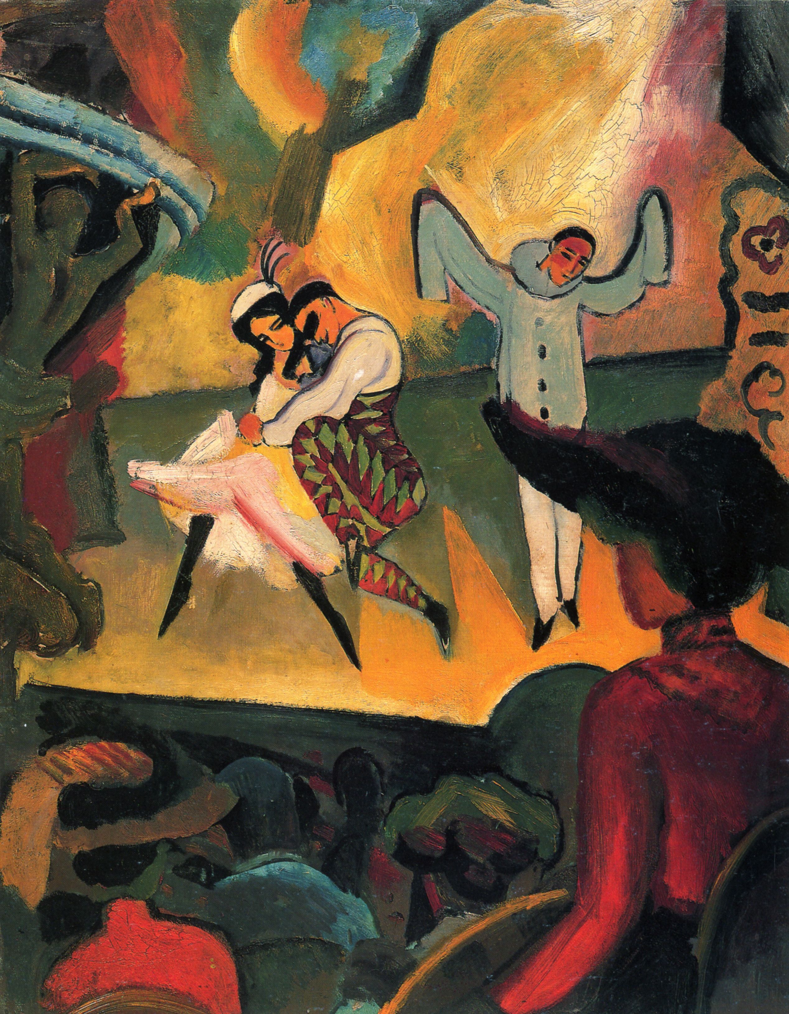 August Macke: Russisches Ballett (I)