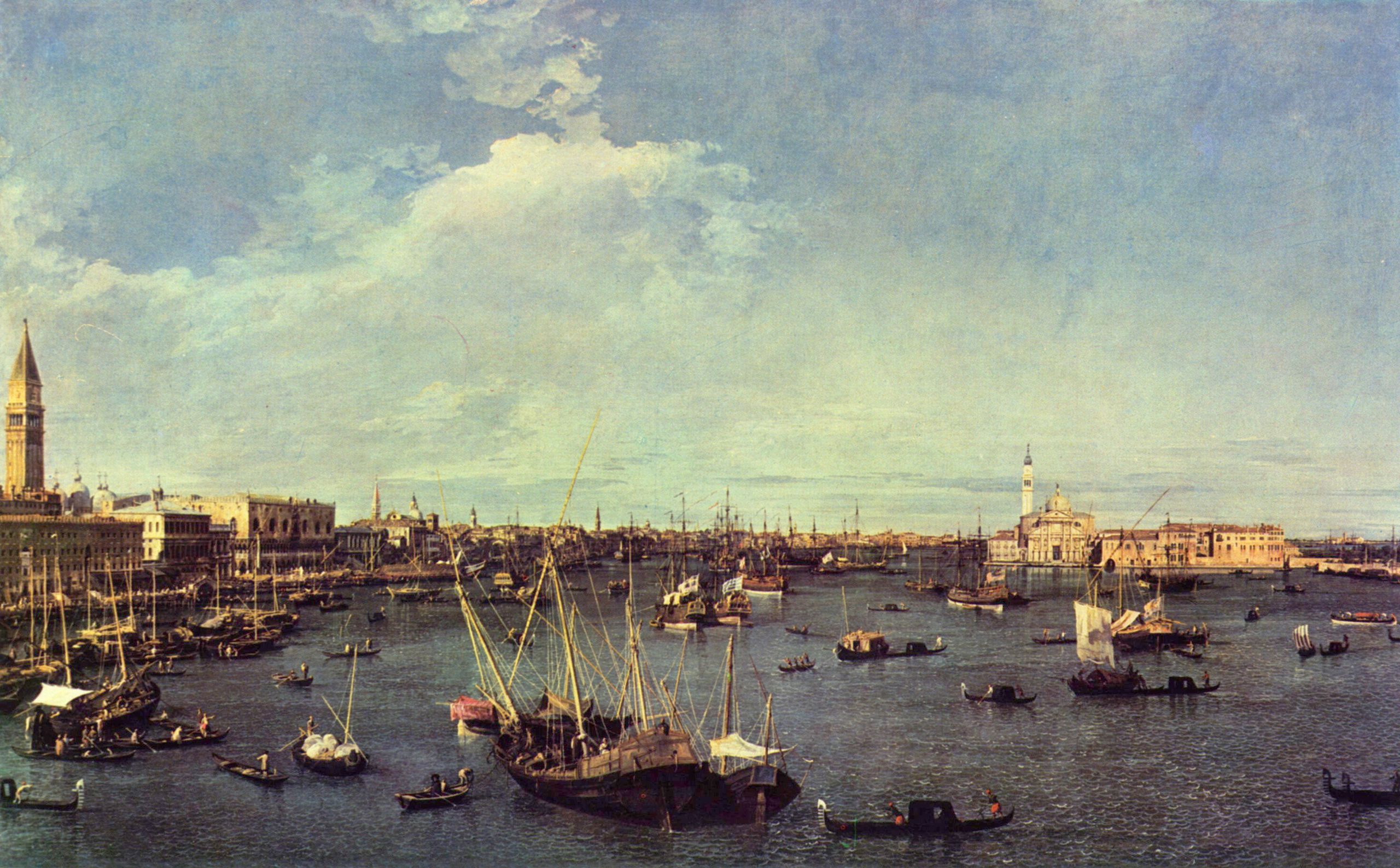Canaletto (II): Hafenbecken von San Marco