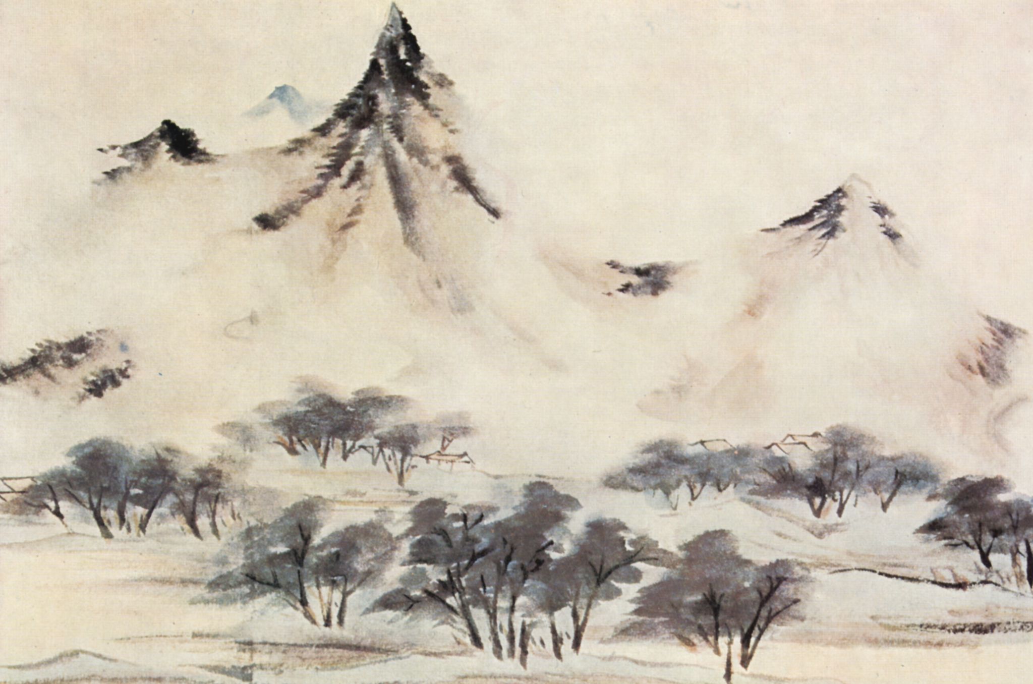 Ch'en Shun: Berge in Wolken