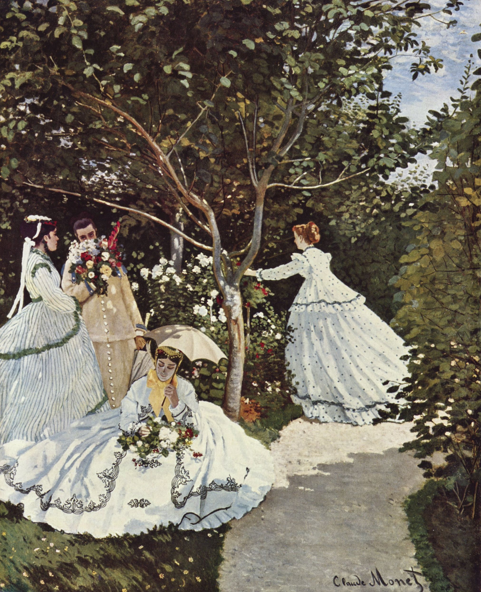 Claude Monet: Frauen im Garten