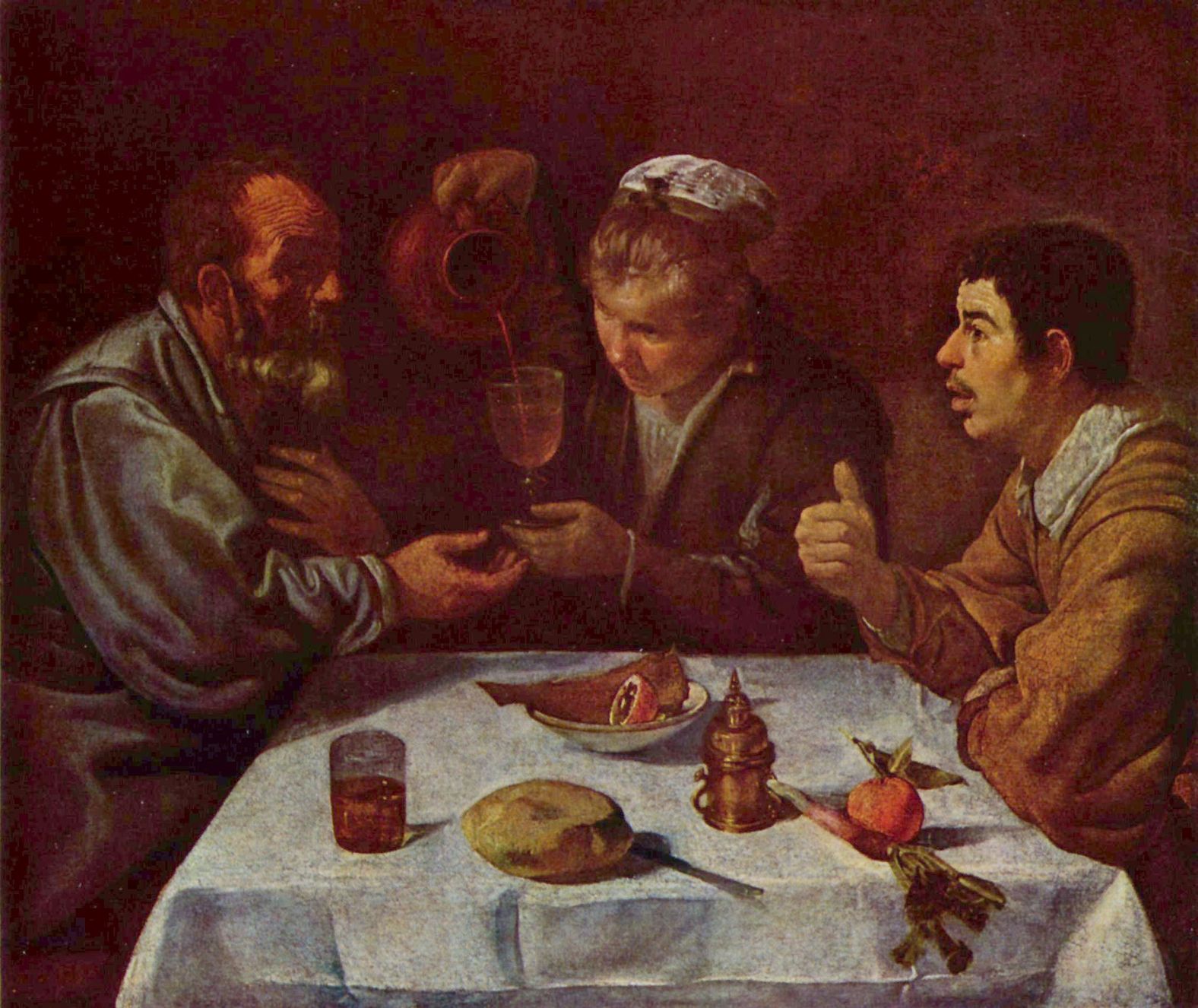 Diego Velzquez: Bauern beim Mahl (El Almuerzo)