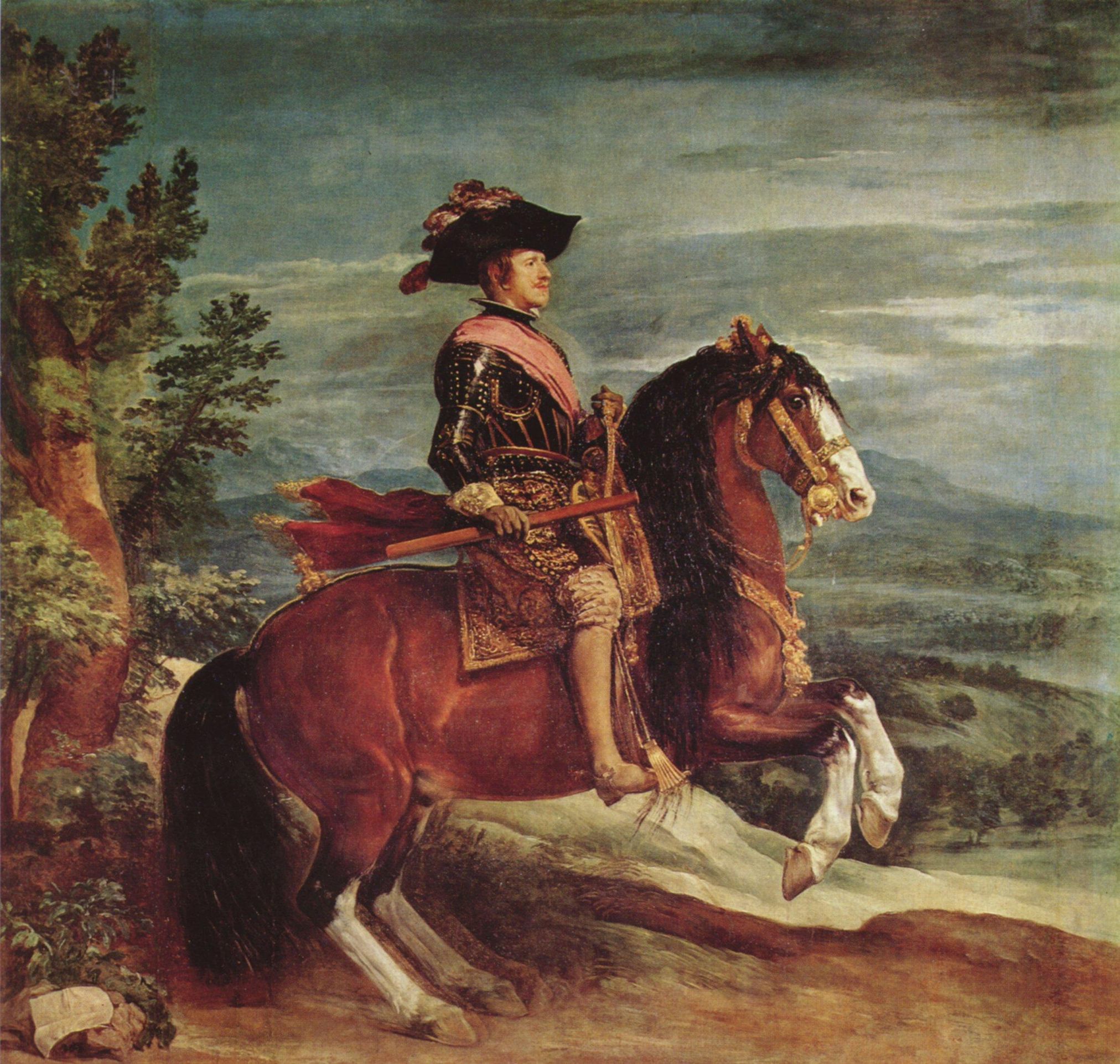 Diego Velzquez: Portrt des Philipp IV. zu Pferd