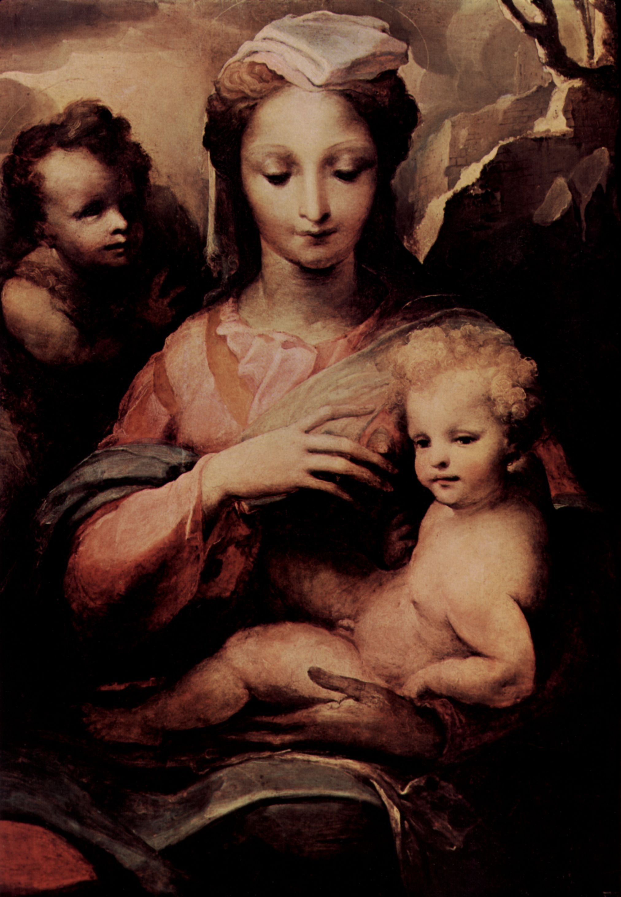 Domenico Beccafumi: Madonna und Johannes der Tufer