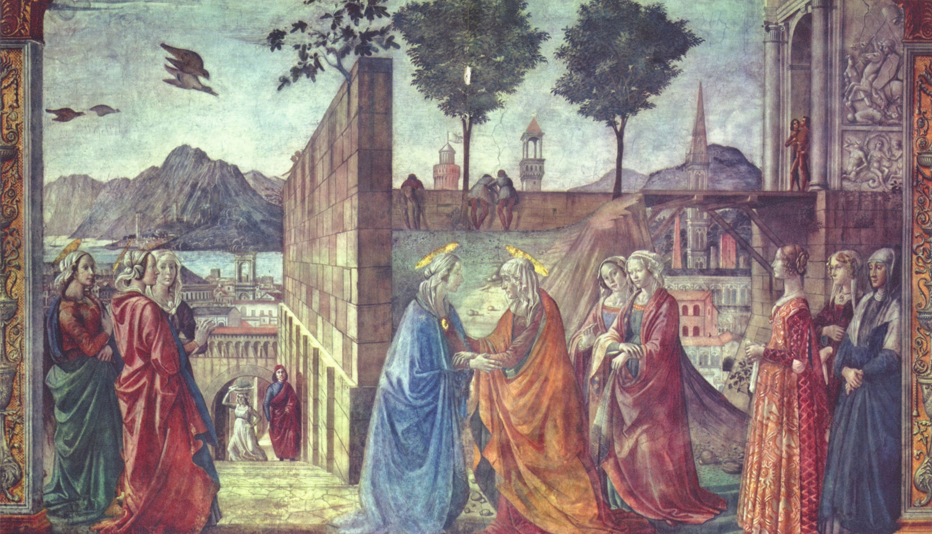 Domenico Ghirlandaio: Heimsuchung