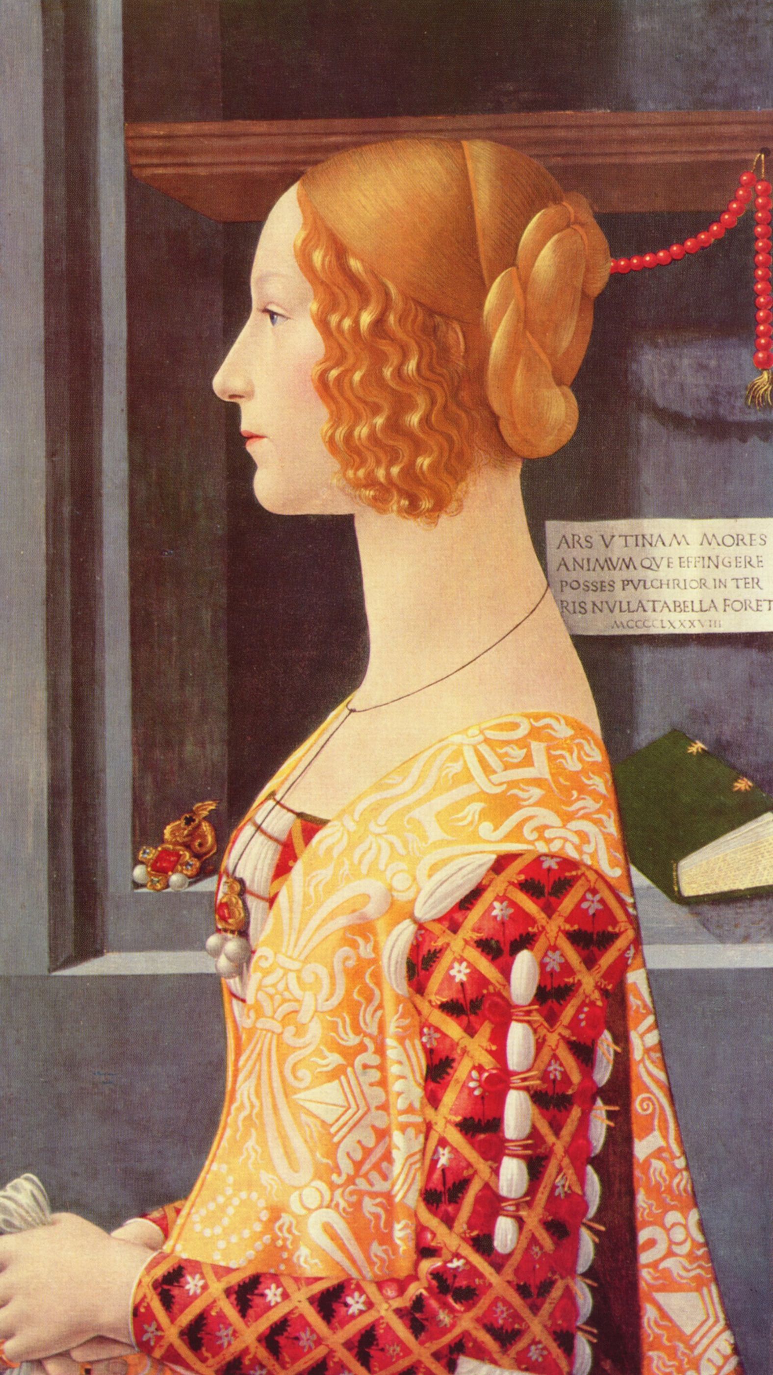 Domenico Ghirlandaio: Portrt der Giovanna Tornabuoni