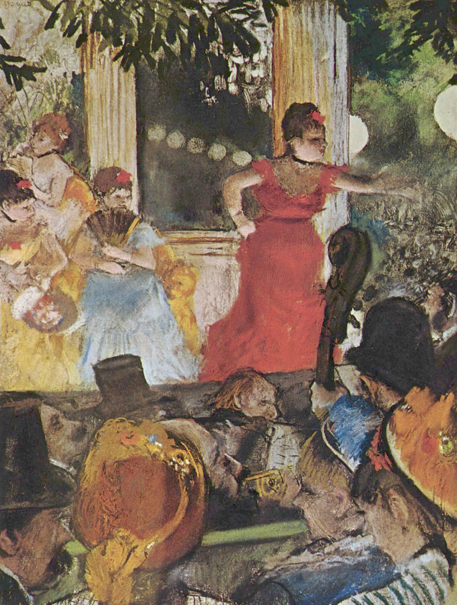 Edgar Germain Hilaire Degas: Im Konzertcaf Les Ambassadeurs