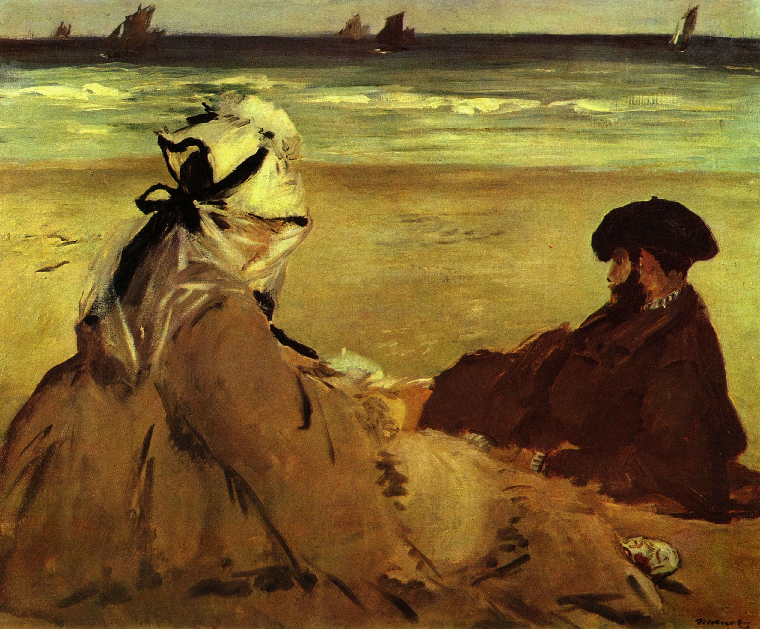 Edouard Manet: Am Strand