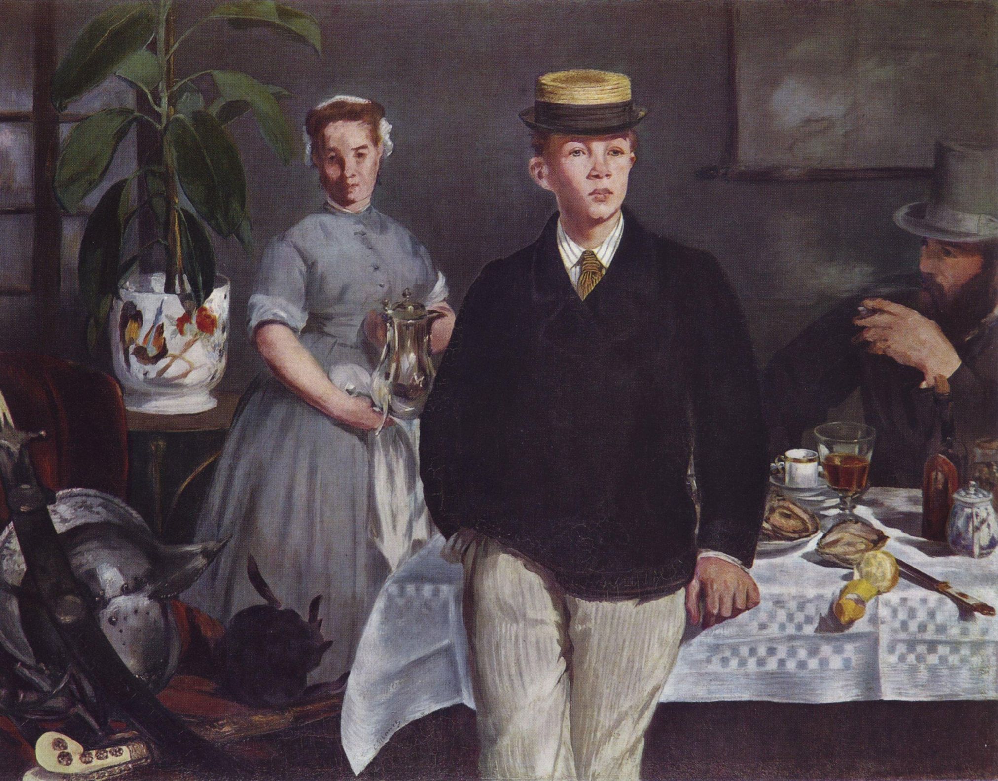 Edouard Manet: Frhstck im Atelier