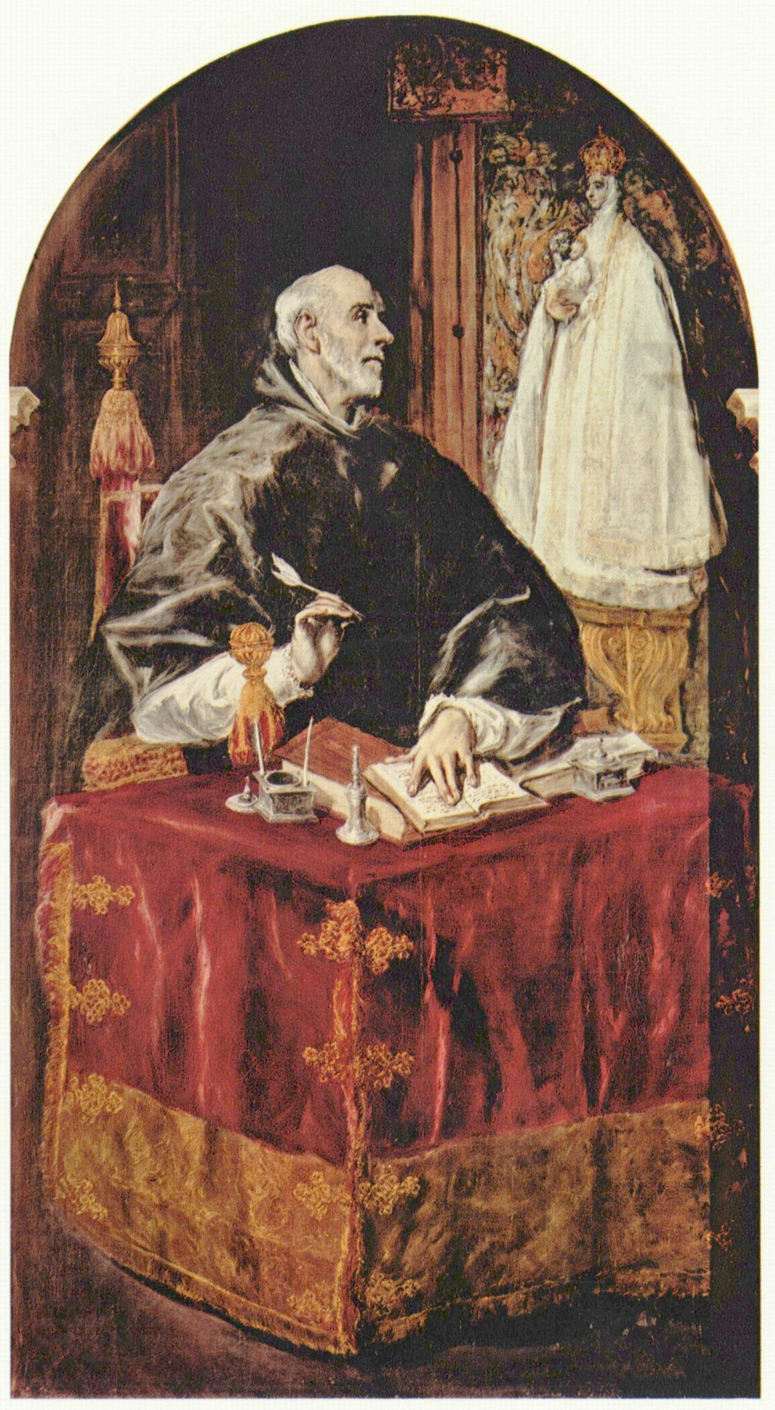 El Greco: Vision des Hl. Ildefonso