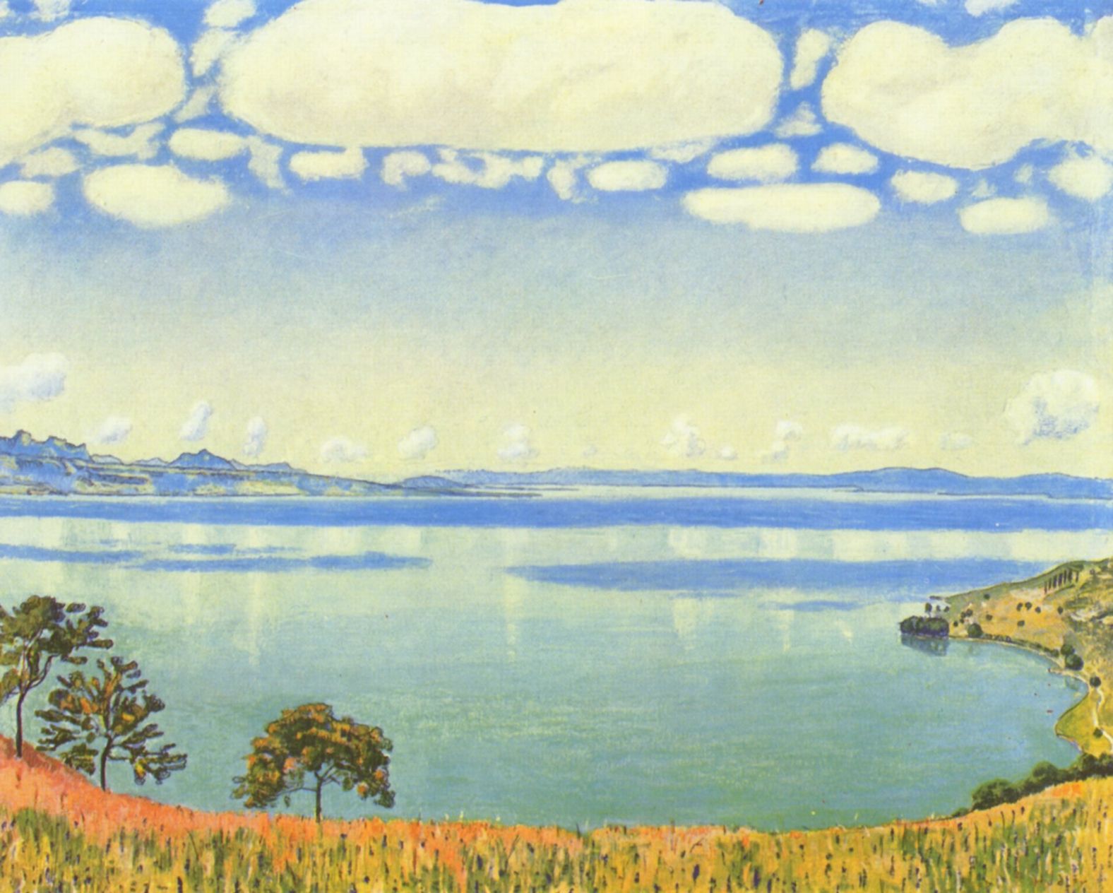 Ferdinand Hodler: Der Genfer See von Chexbres aus