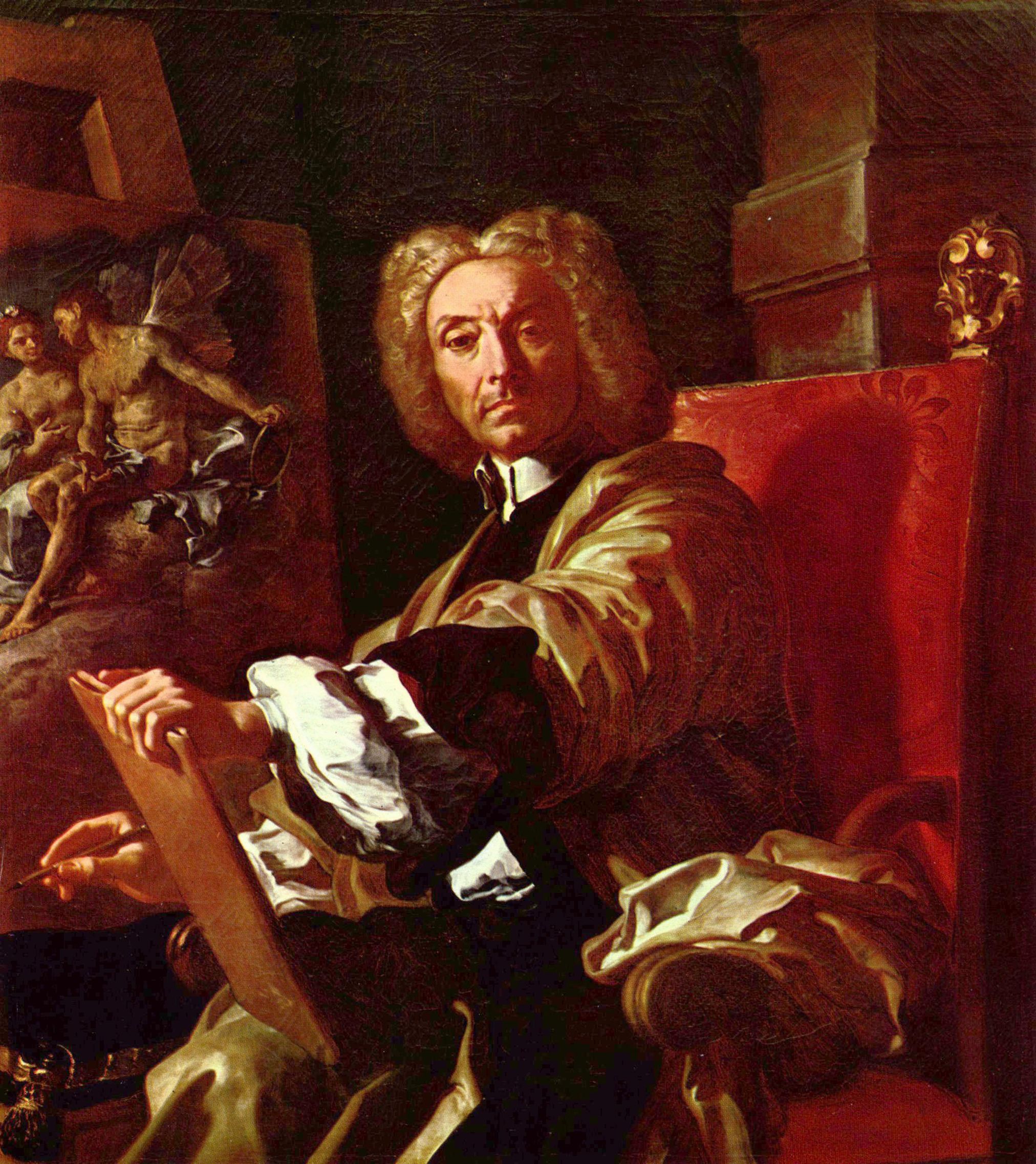 Francesco Solimena: Selbstportrt