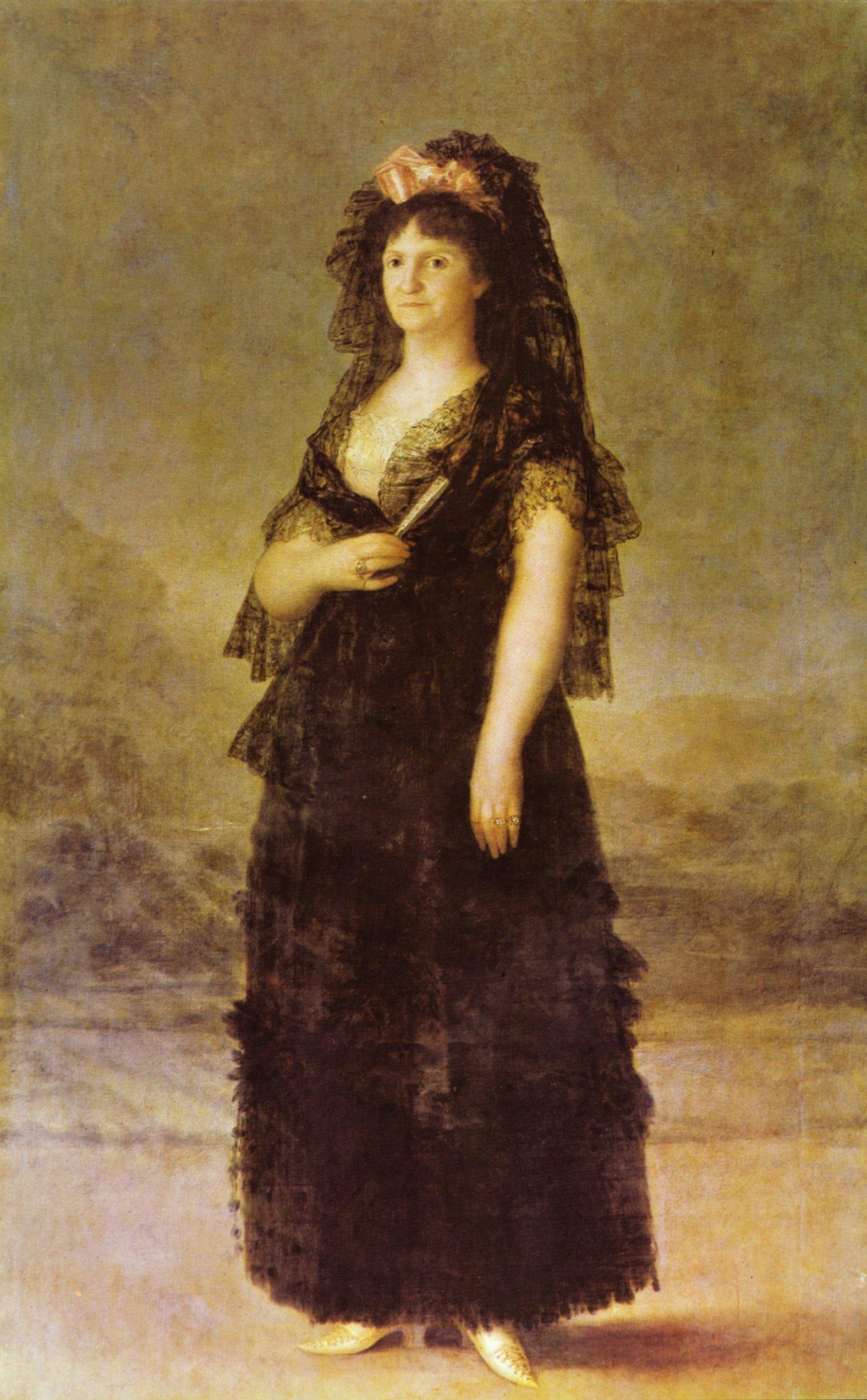 Francisco de Goya y Lucientes: Portrt der Knigin Maria Luisa