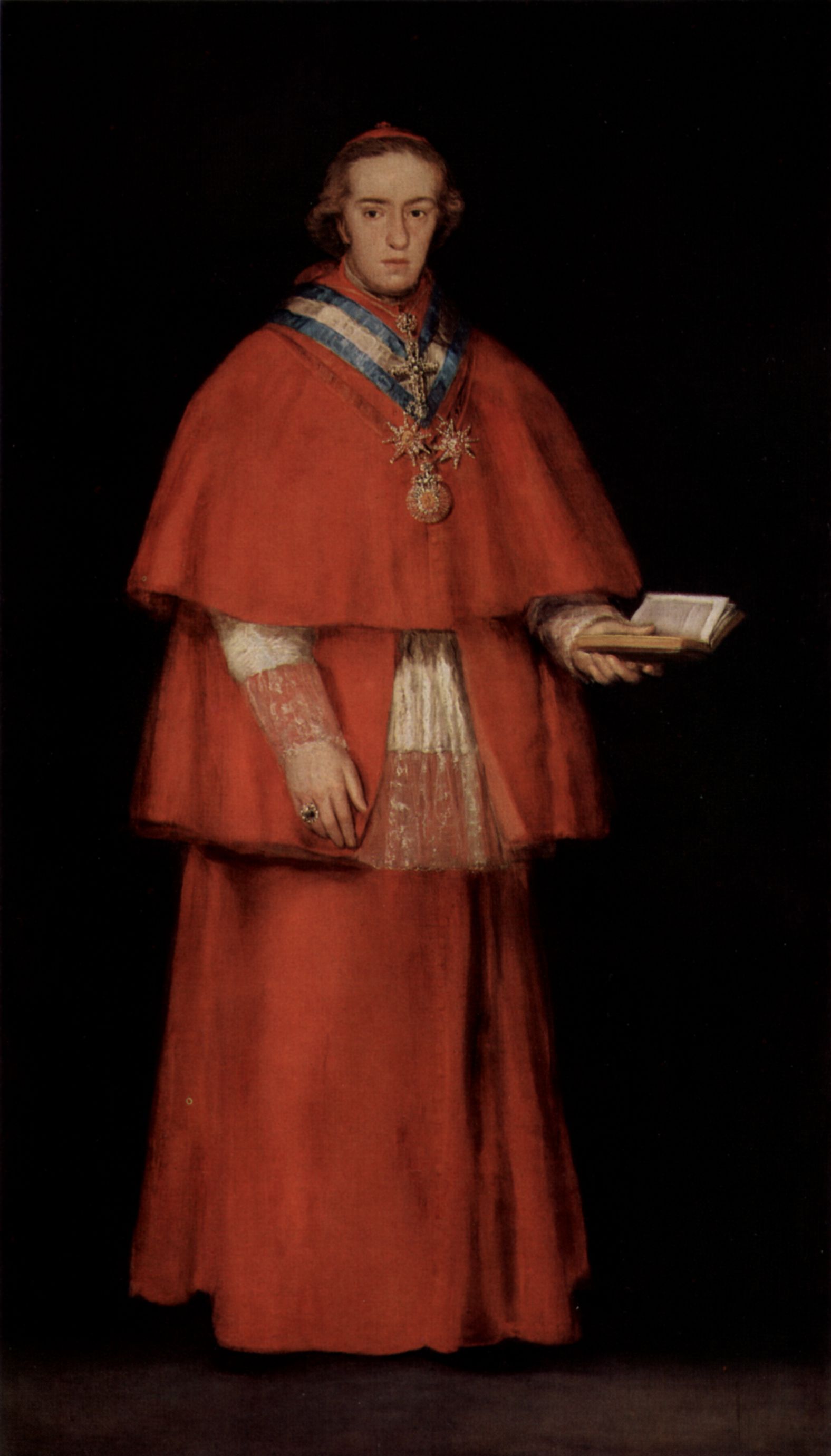 Francisco de Goya y Lucientes: Porträt des Kardinals Luis Maria de Borón y Vallabriga