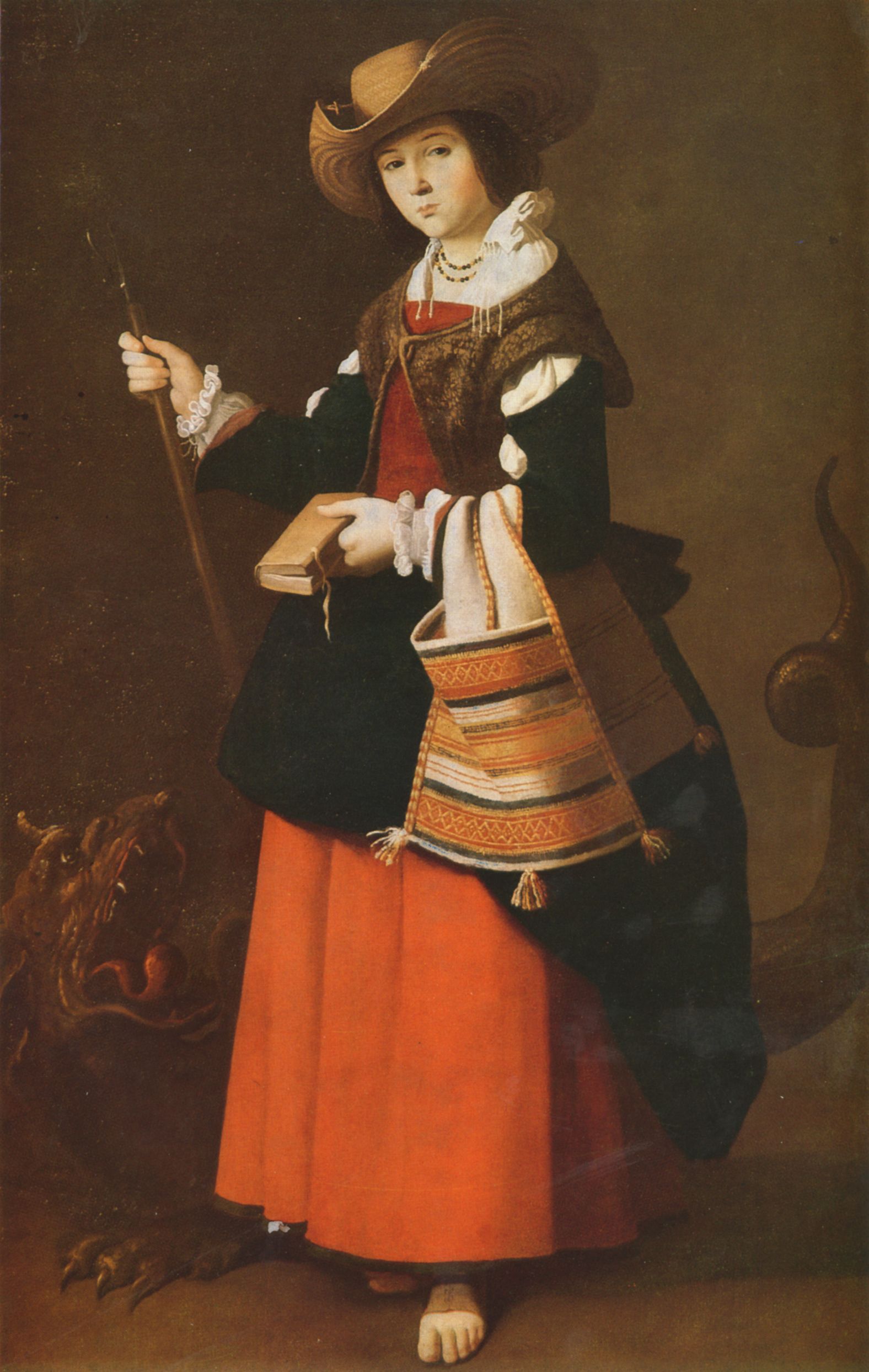Francisco de Zurbarn: Hl. Margaretha