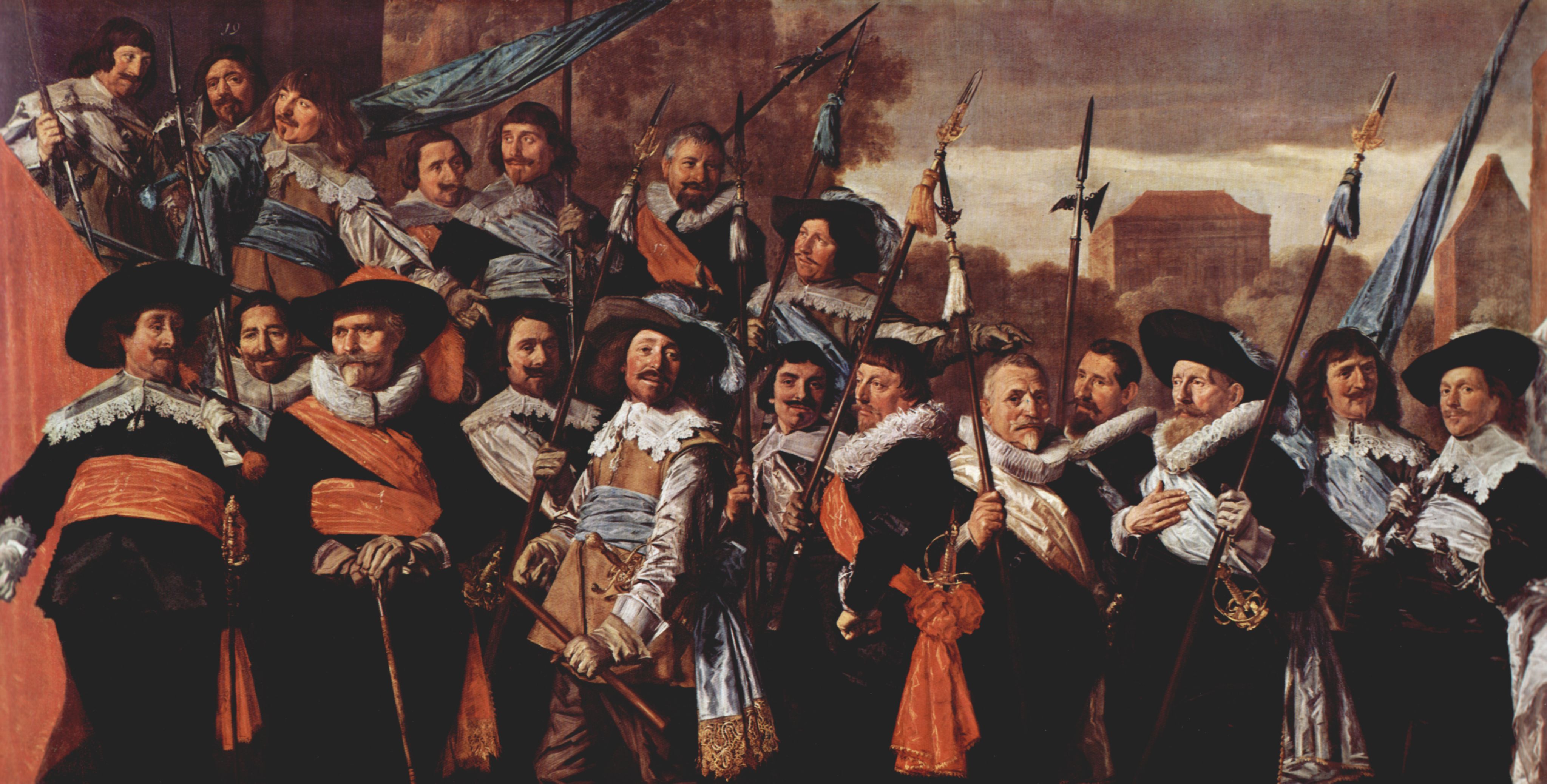 Frans Hals: Gruppenportrt der Schtzengilde St. Georg von Haarlem