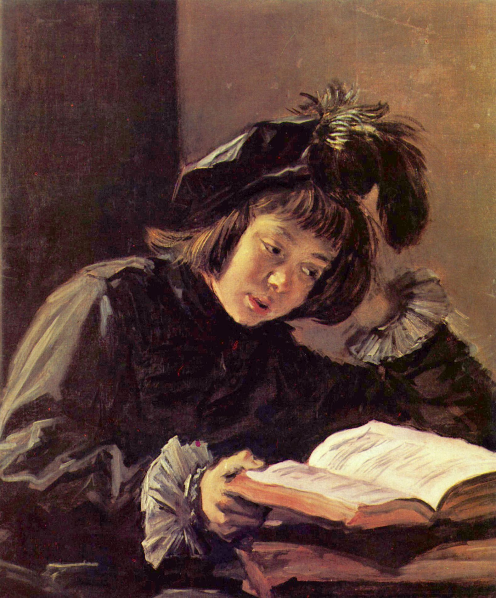 Frans Hals: Lesender Knabe