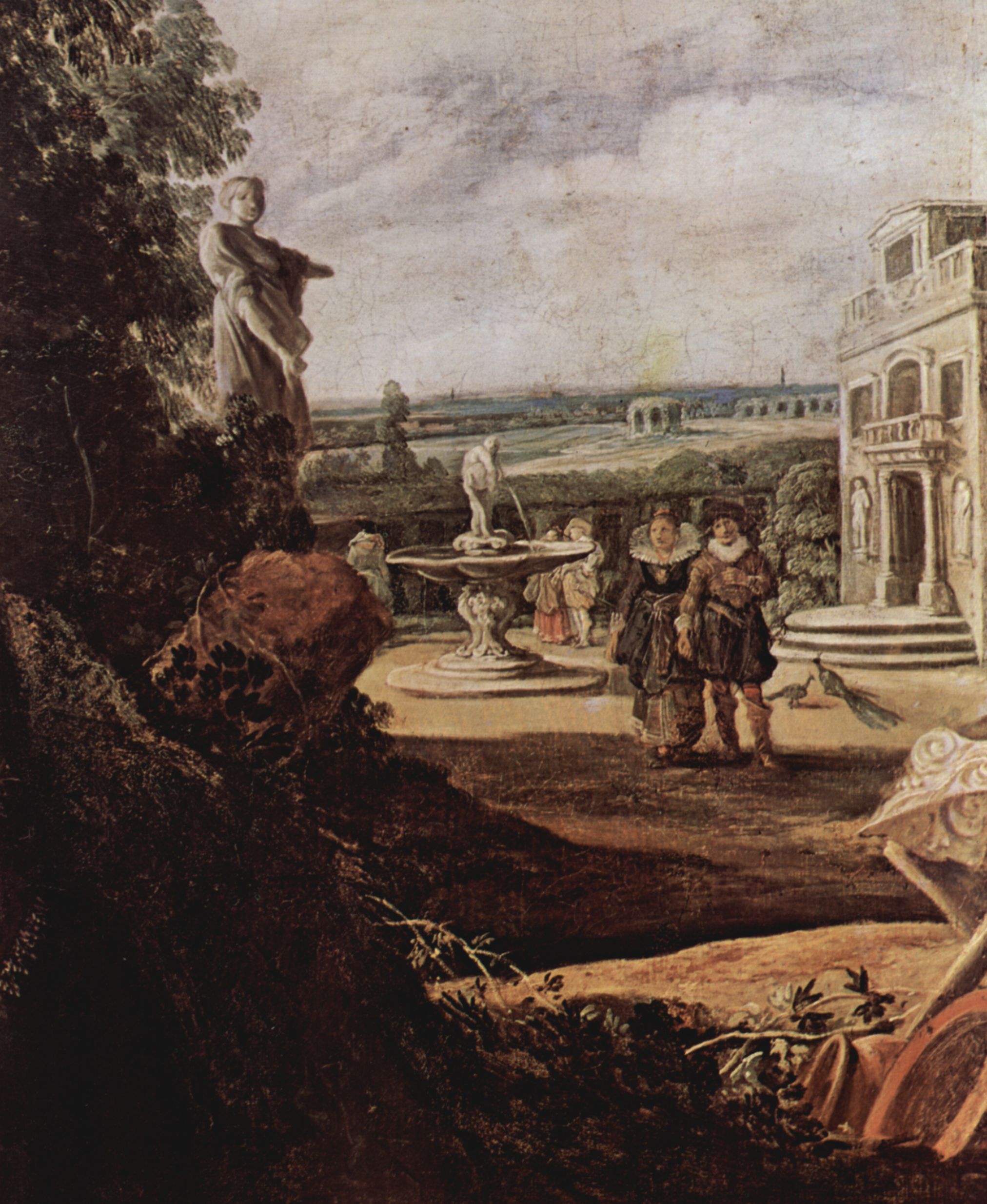 Frans Hals: Portrt eines jungen Paares, Detail