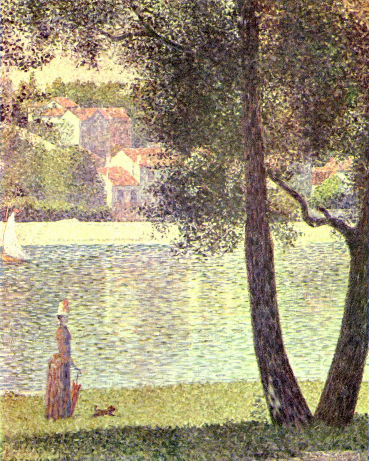 Georges Seurat: Die Seine bei Courbevoie