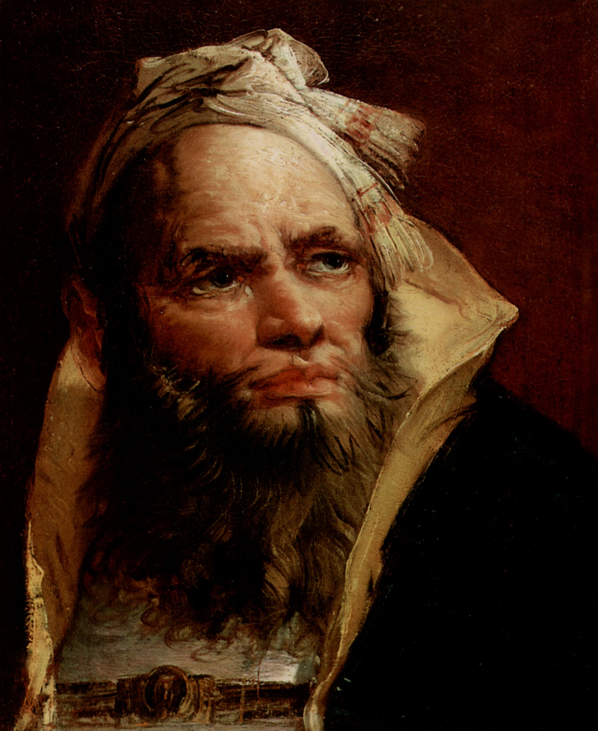 Giovanni Battista Tiepolo: Kopf eines Orientalen