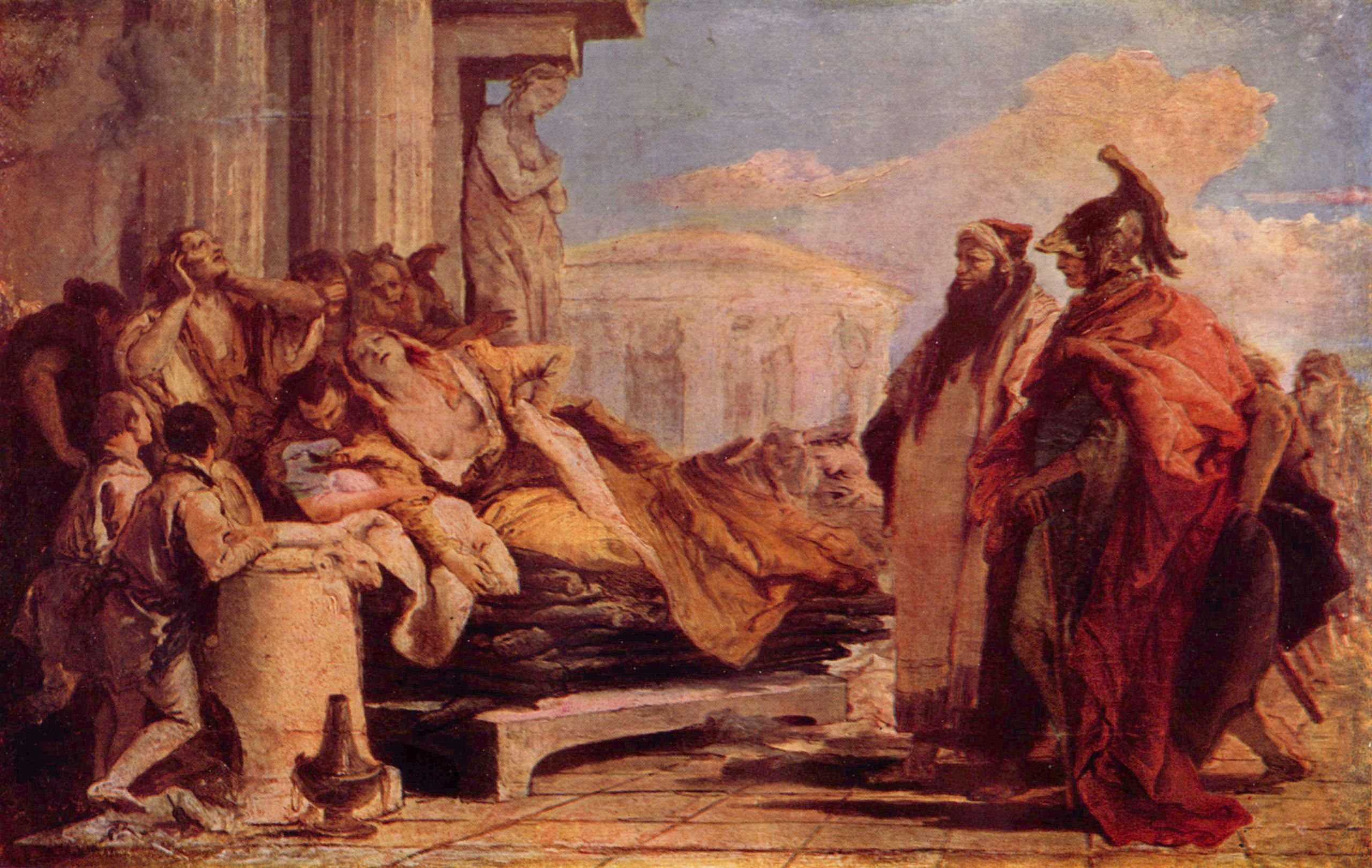 Giovanni Battista Tiepolo: Tod der Dido