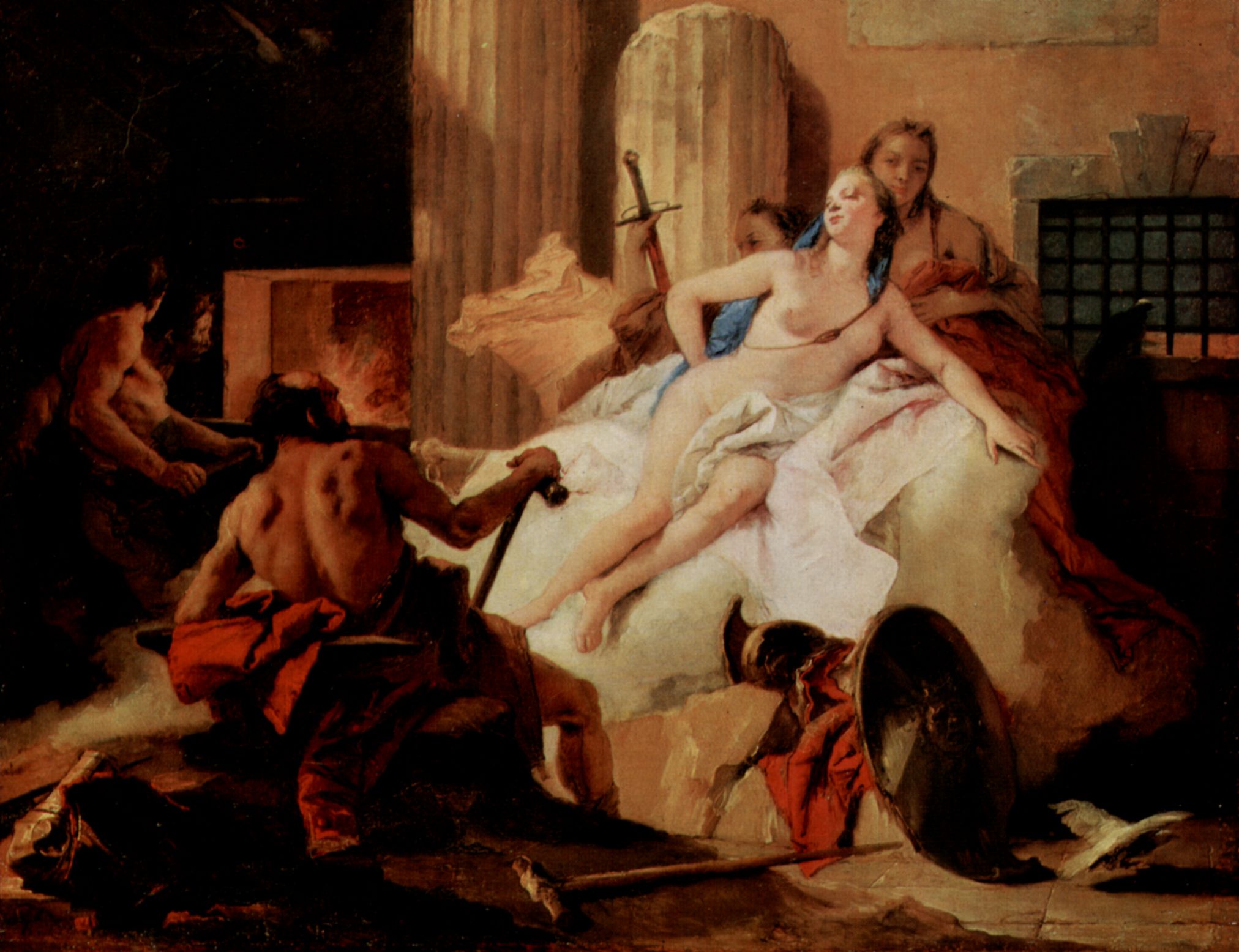 Giovanni Battista Tiepolo: Venus und Vulcanus