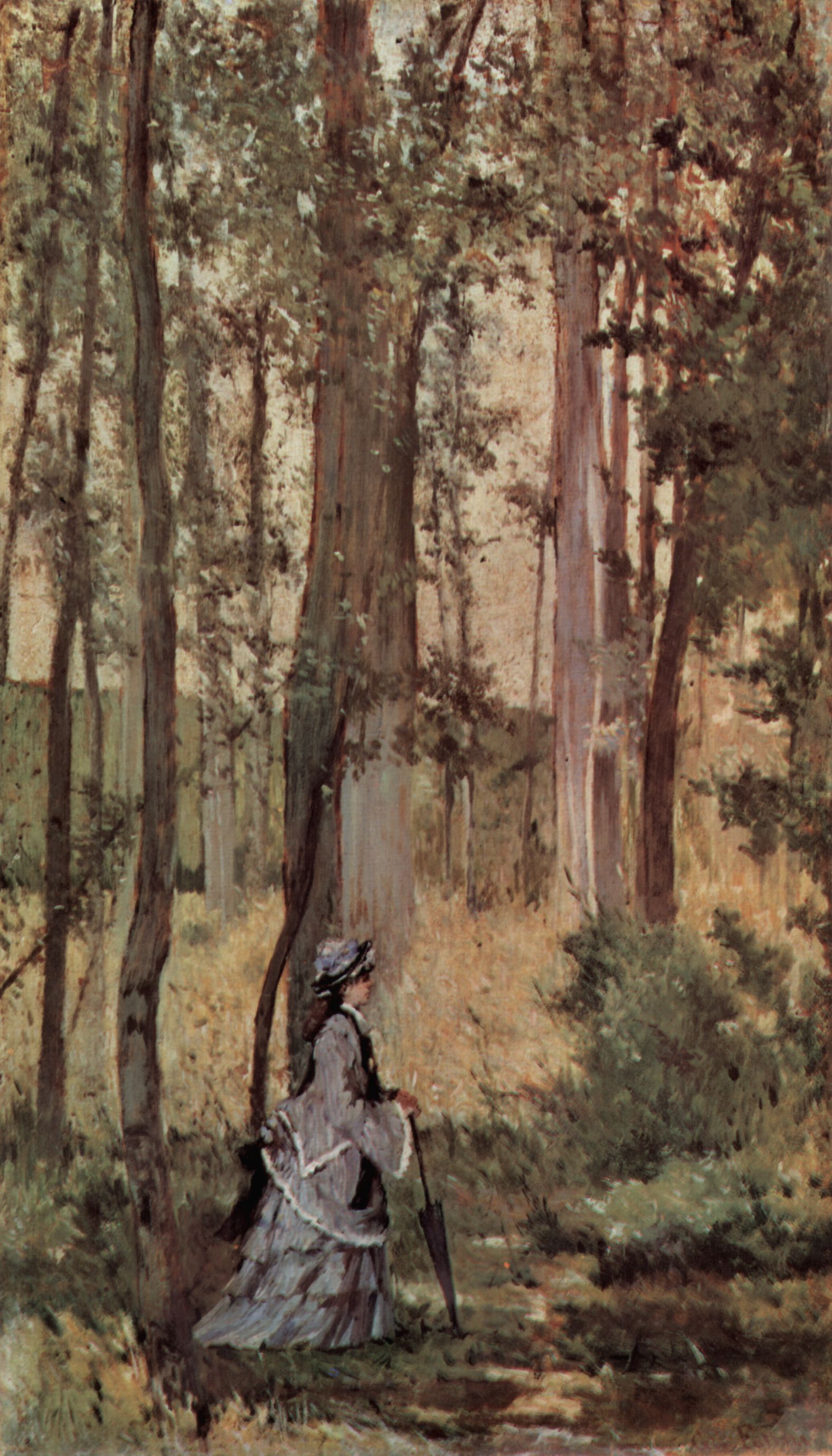 Giovanni Fattori: Dame im Wald