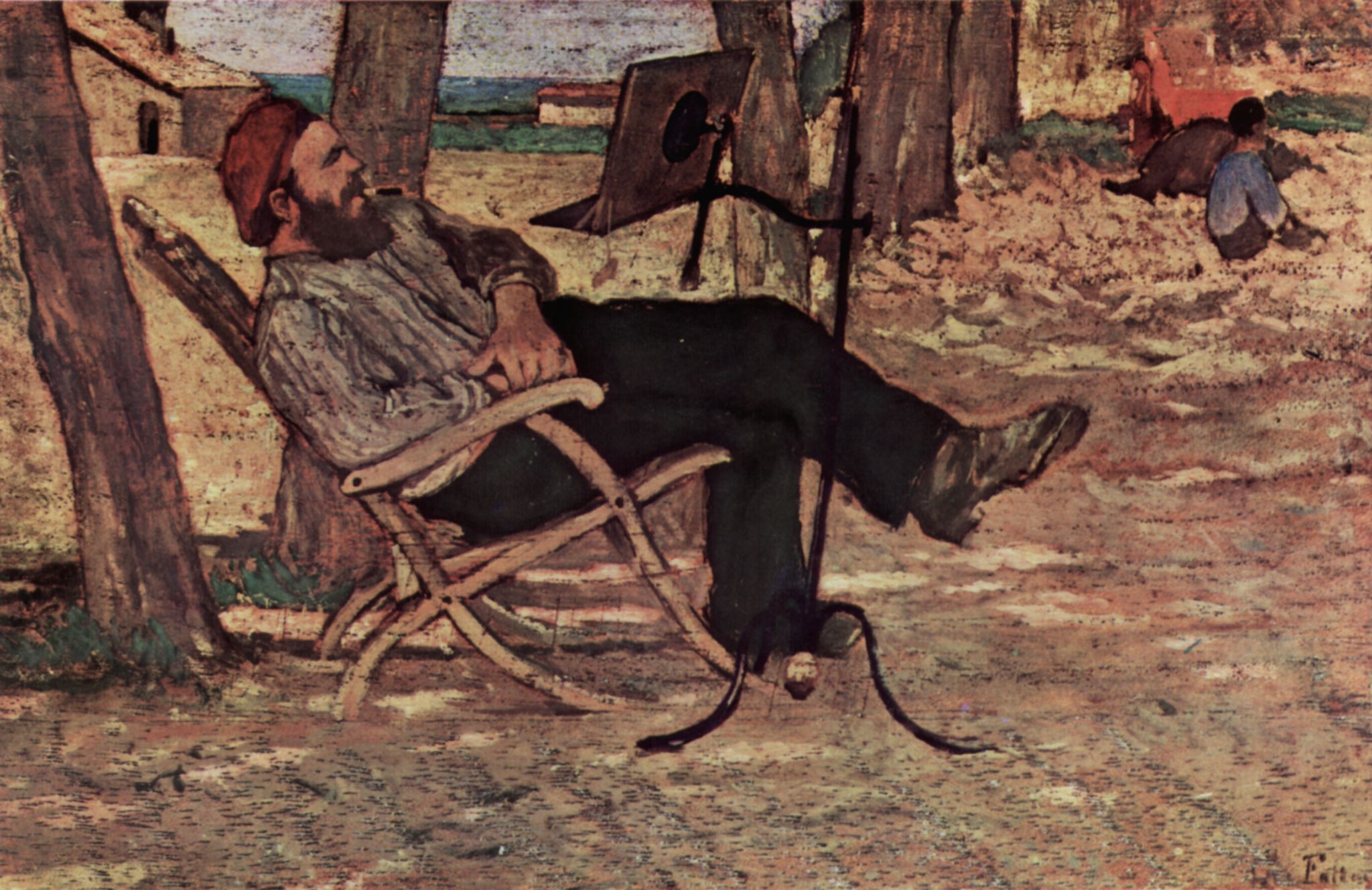 Giovanni Fattori: Diego Martelli in Castiglioncello