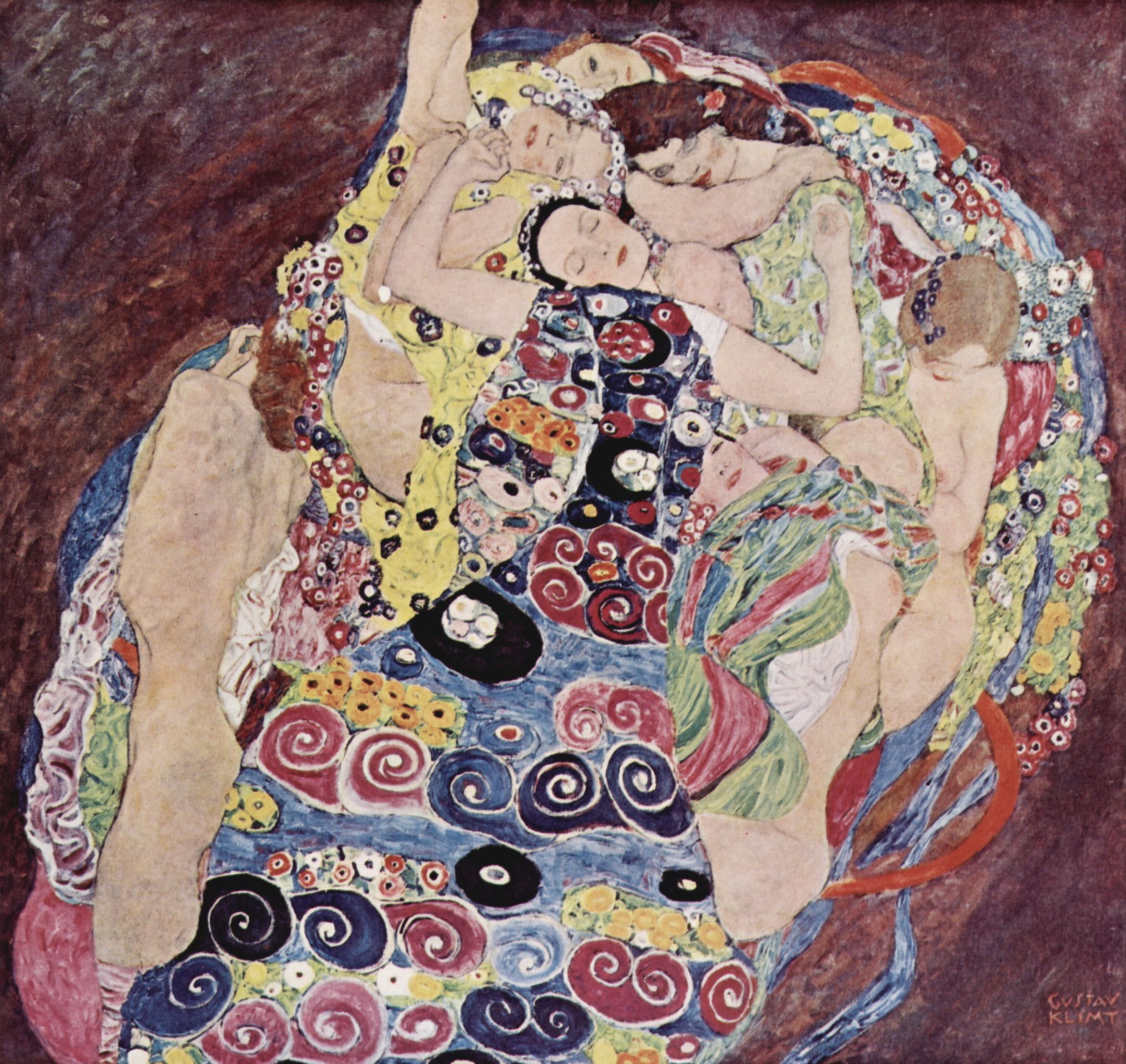 Gustav Klimt: Die Jungfrau