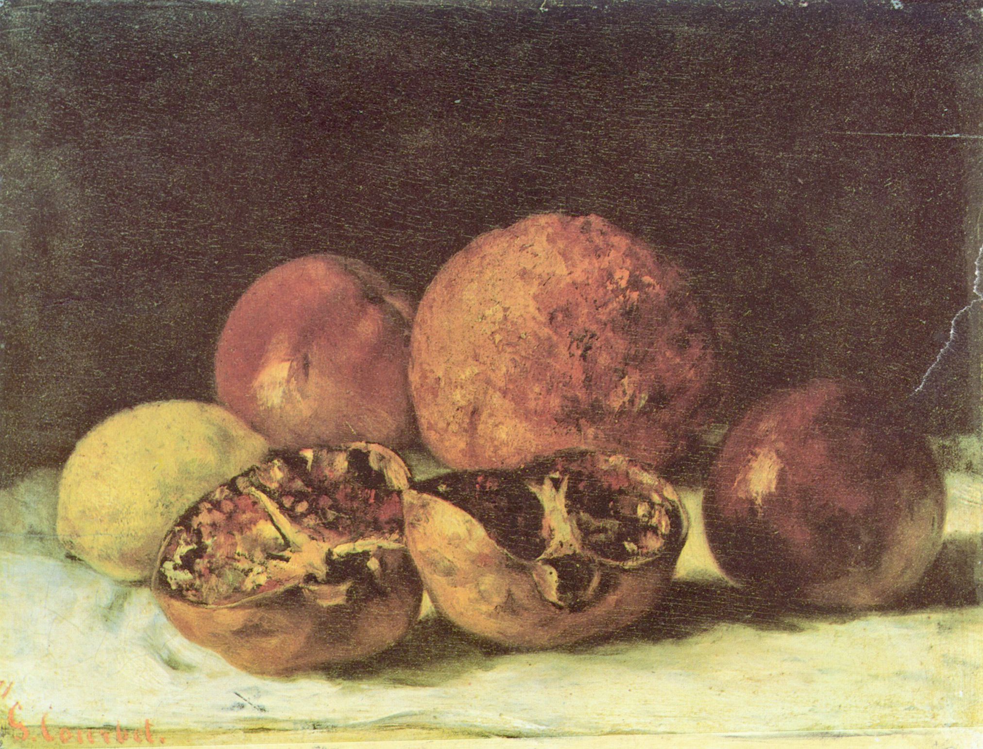 Gustave Courbet: Granatpfel