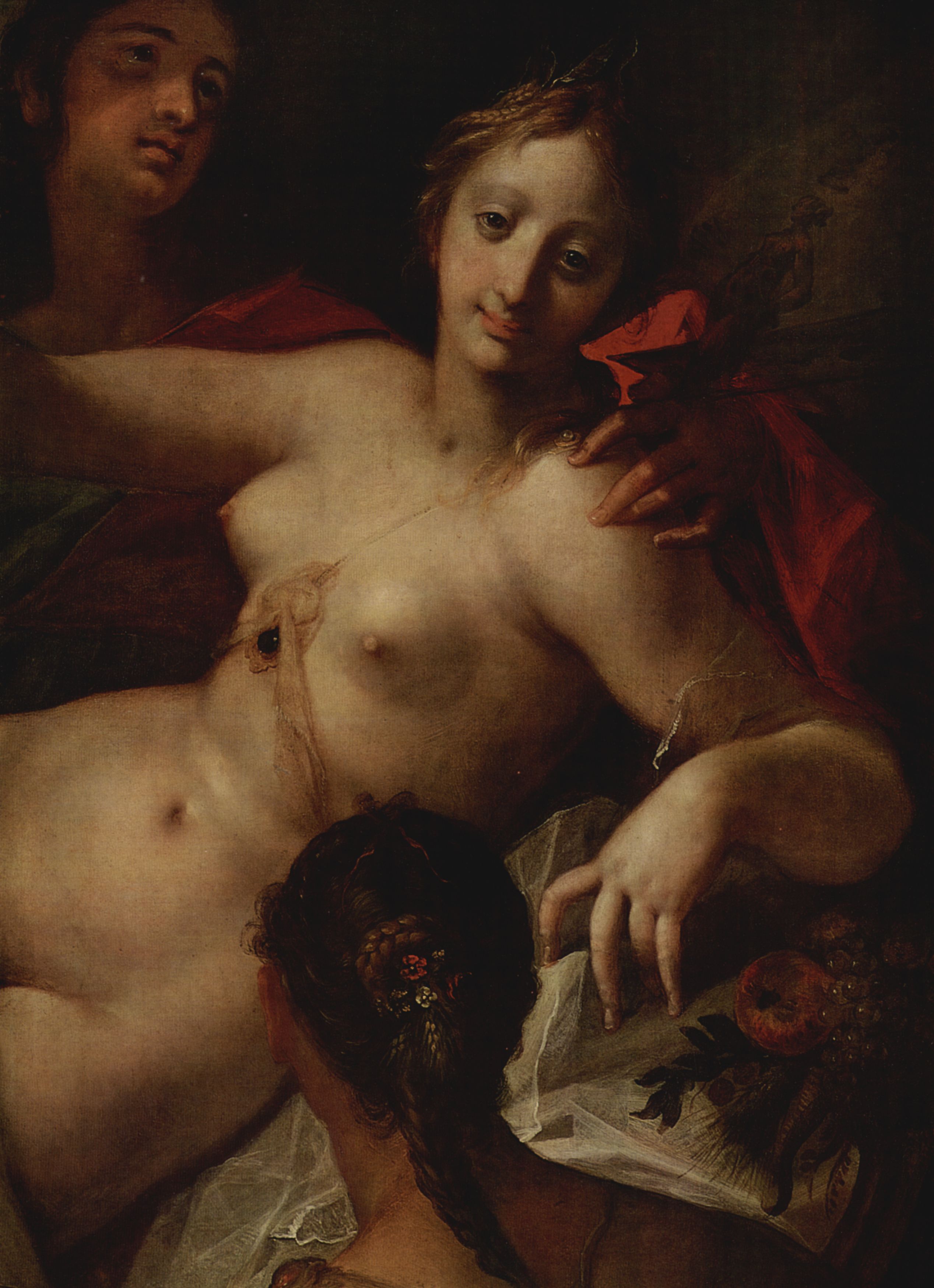 Hans von Aachen: Allegorie des Friedens und des berflusses, Detail