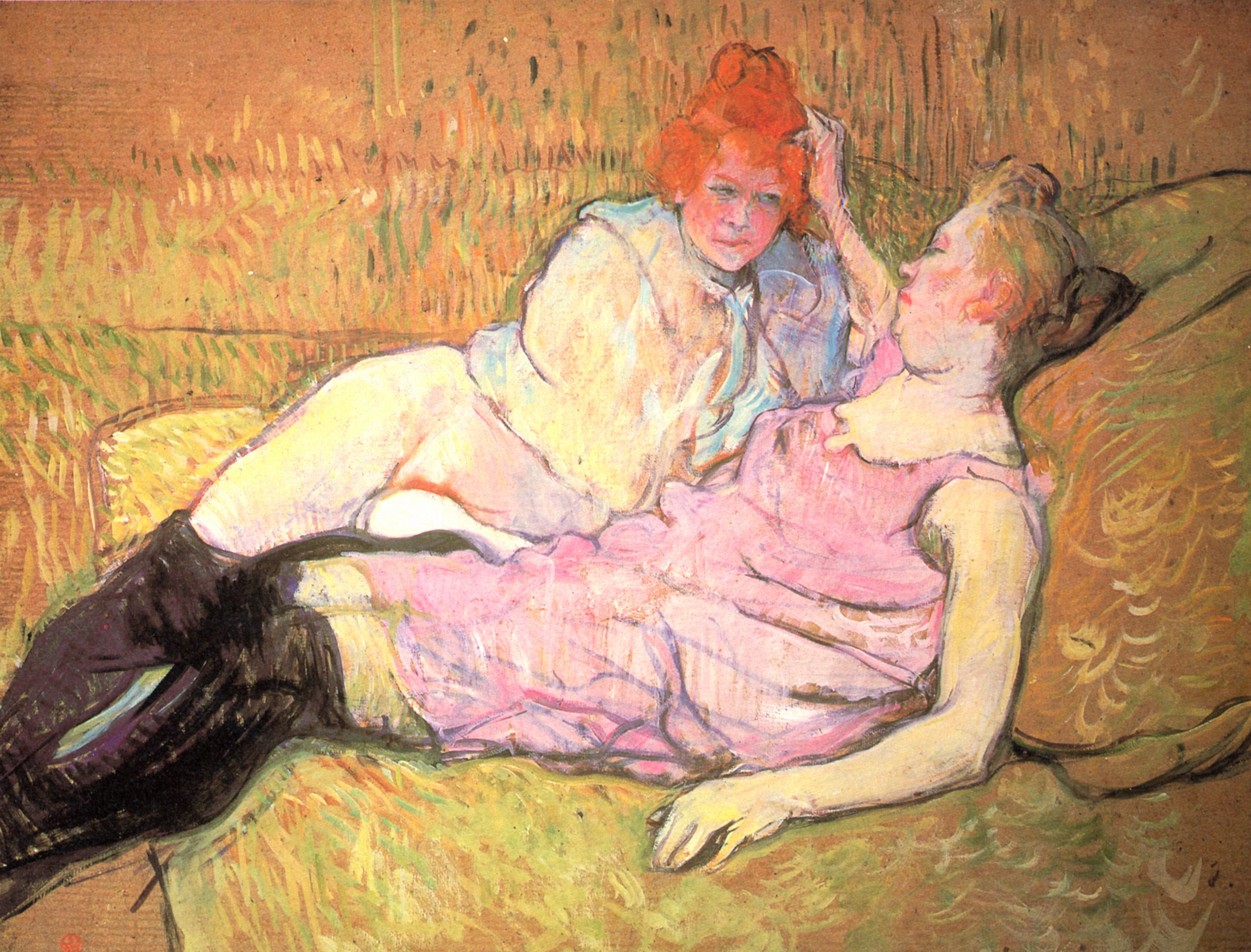 Henri de Toulouse-Lautrec: Das Sofa