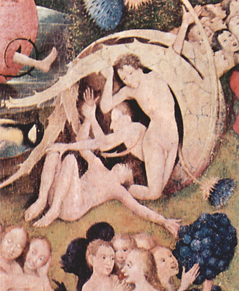 Hieronymus Bosch: Der Garten der Lste, Mitteltafel: Der Garten der Lste, Detail