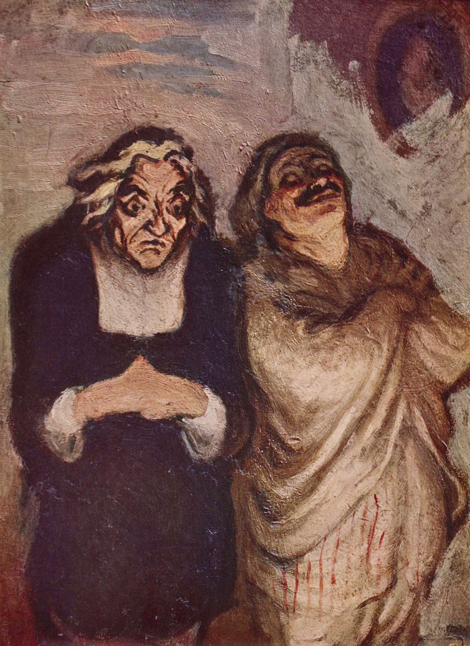 Honor Daumier: Szene aus einer Komdie von Molire